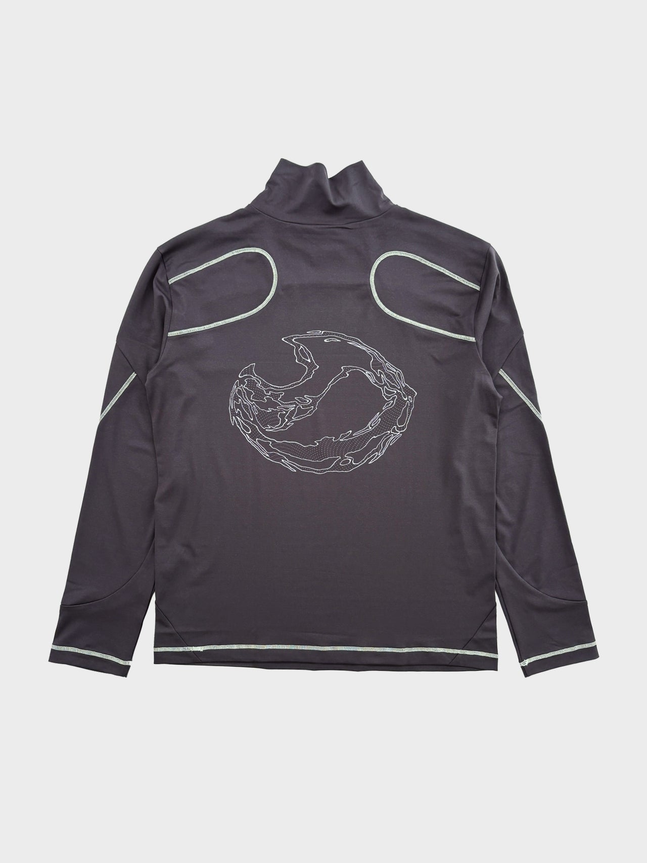 SOMEWHERE OUTSIDE HIKING COMPANY / SOHC COVERSTITCH TURTLENECK L/SL (GLAY)