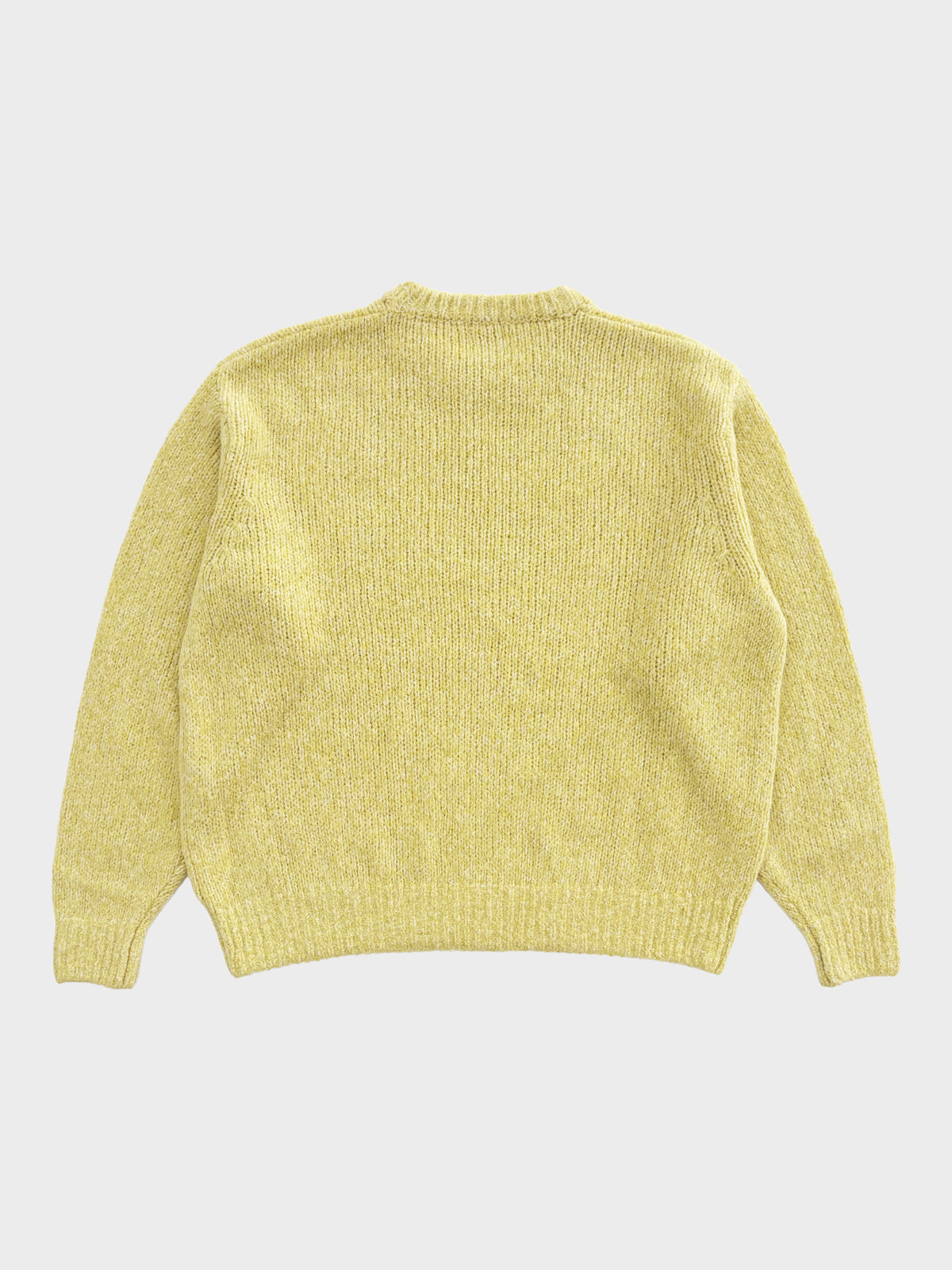 URU / CREW NECK KNIT (YELLOW)