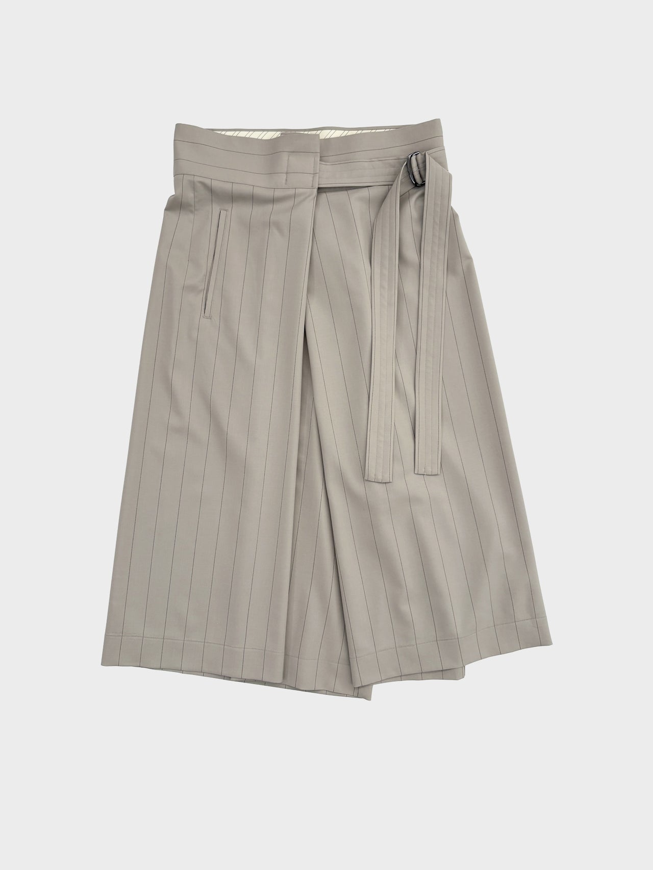 UJOH / CROPPED WRAP PNT (A.GRAY)