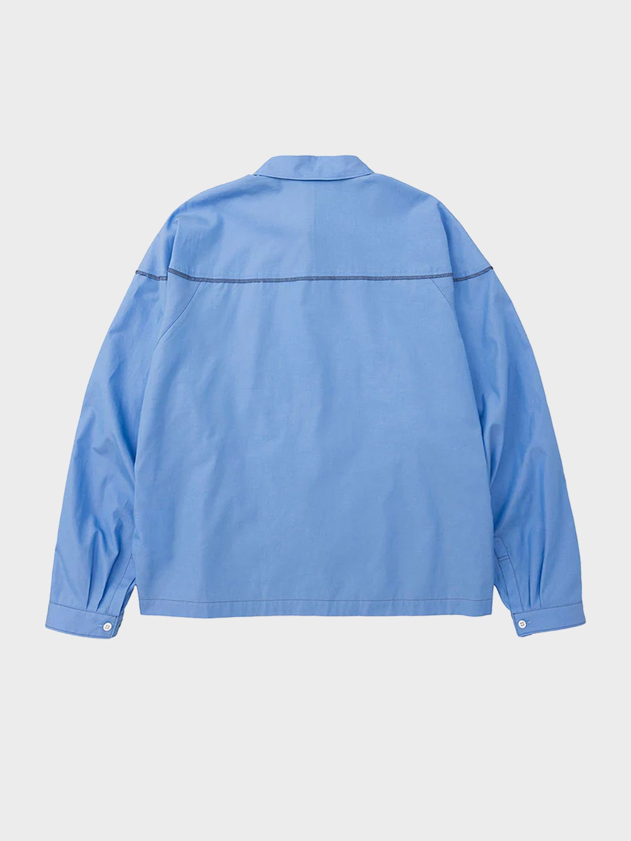 【2月14日(土)12:00販売開始】DIGAWEL / CUP SHOULDER SHIRT(DARK SAX)