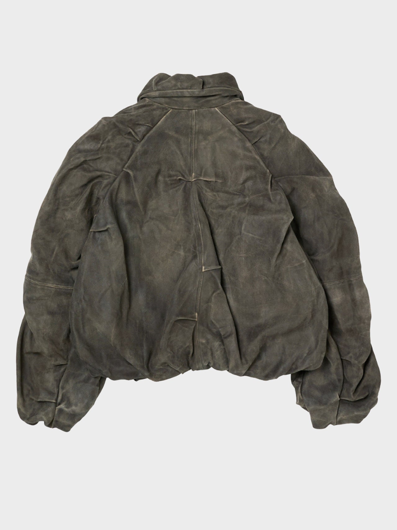 【8月15日(土)12:00発売】doublet / DEFLATED BALLOON LEATHER JACKET (BLACK)