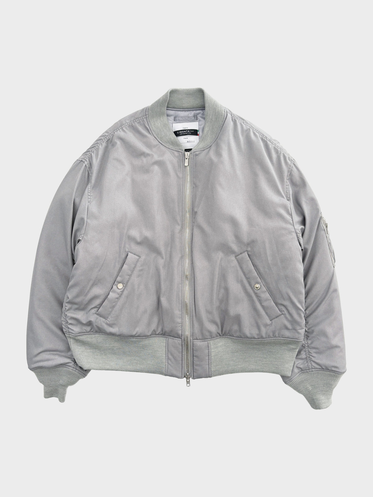 FUMITO GANRYU / DEFORMED MA-1 (LIGHT HEATHER GRAY)