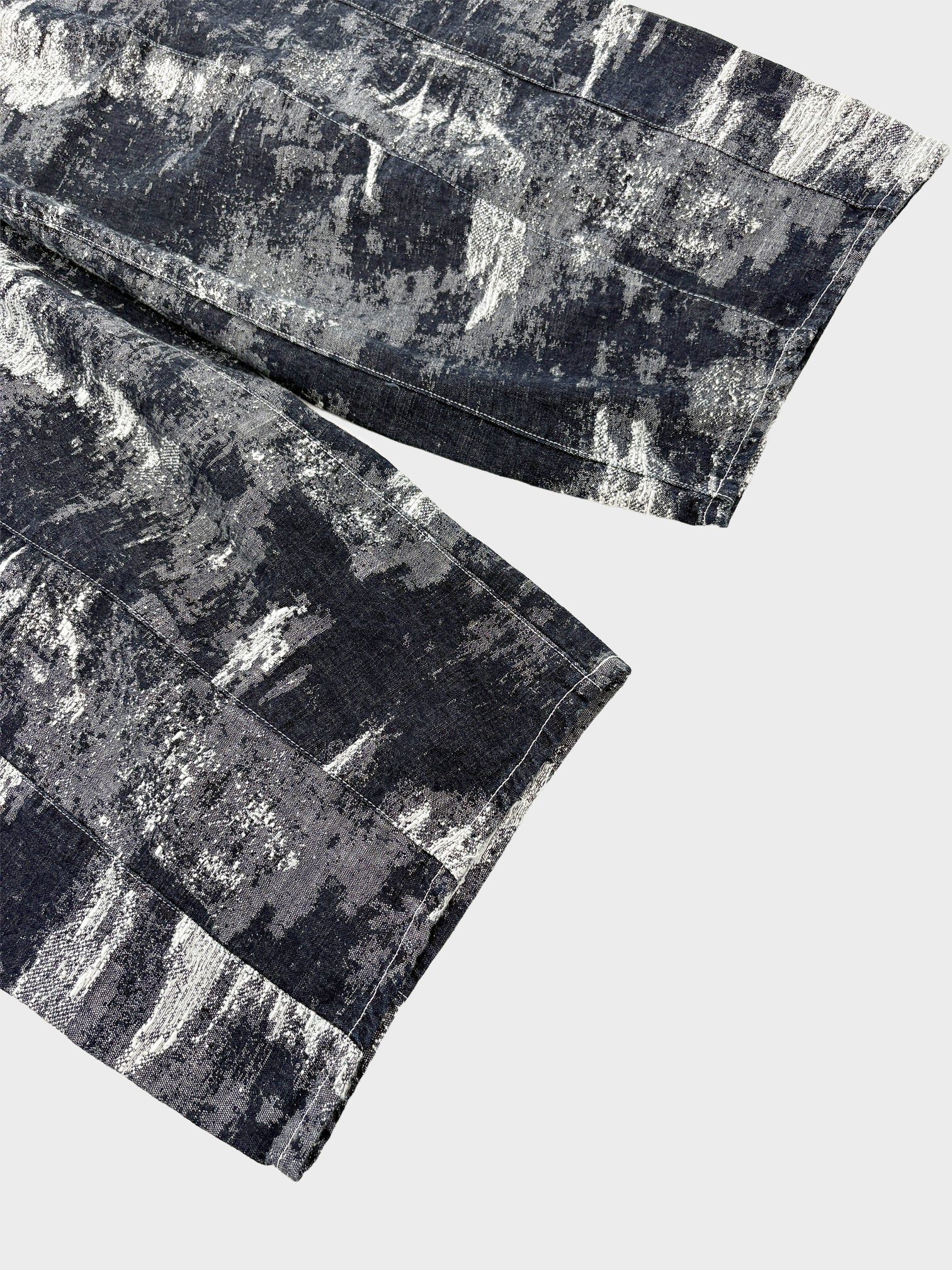 TAAKK / DENIM CURVED PANTS (ONE WASH)