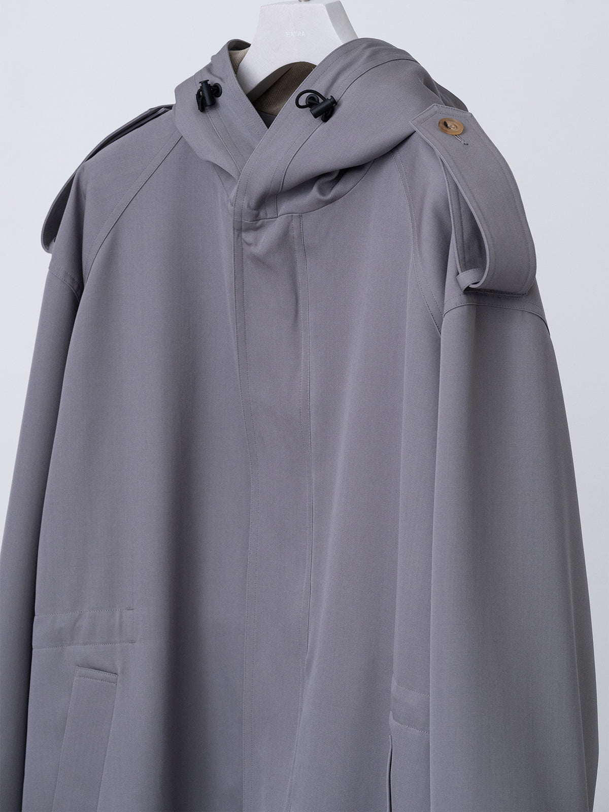 【9月19日(土)12:00発売】HATRA / DISK_OVER_COAT (CHARCOAL)