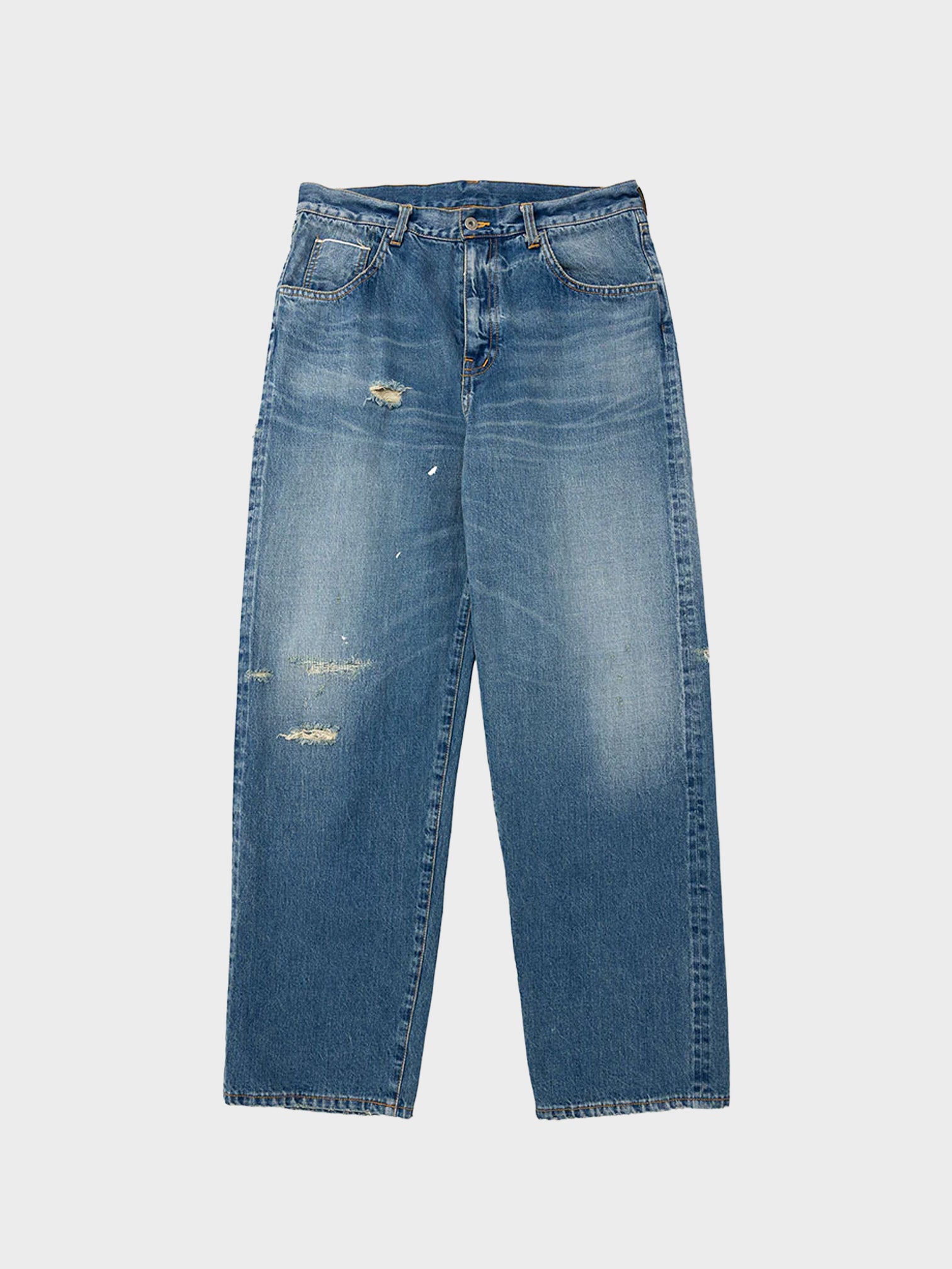 DIGAWEL / DISTRESSED JEANS (FADE NAVY)