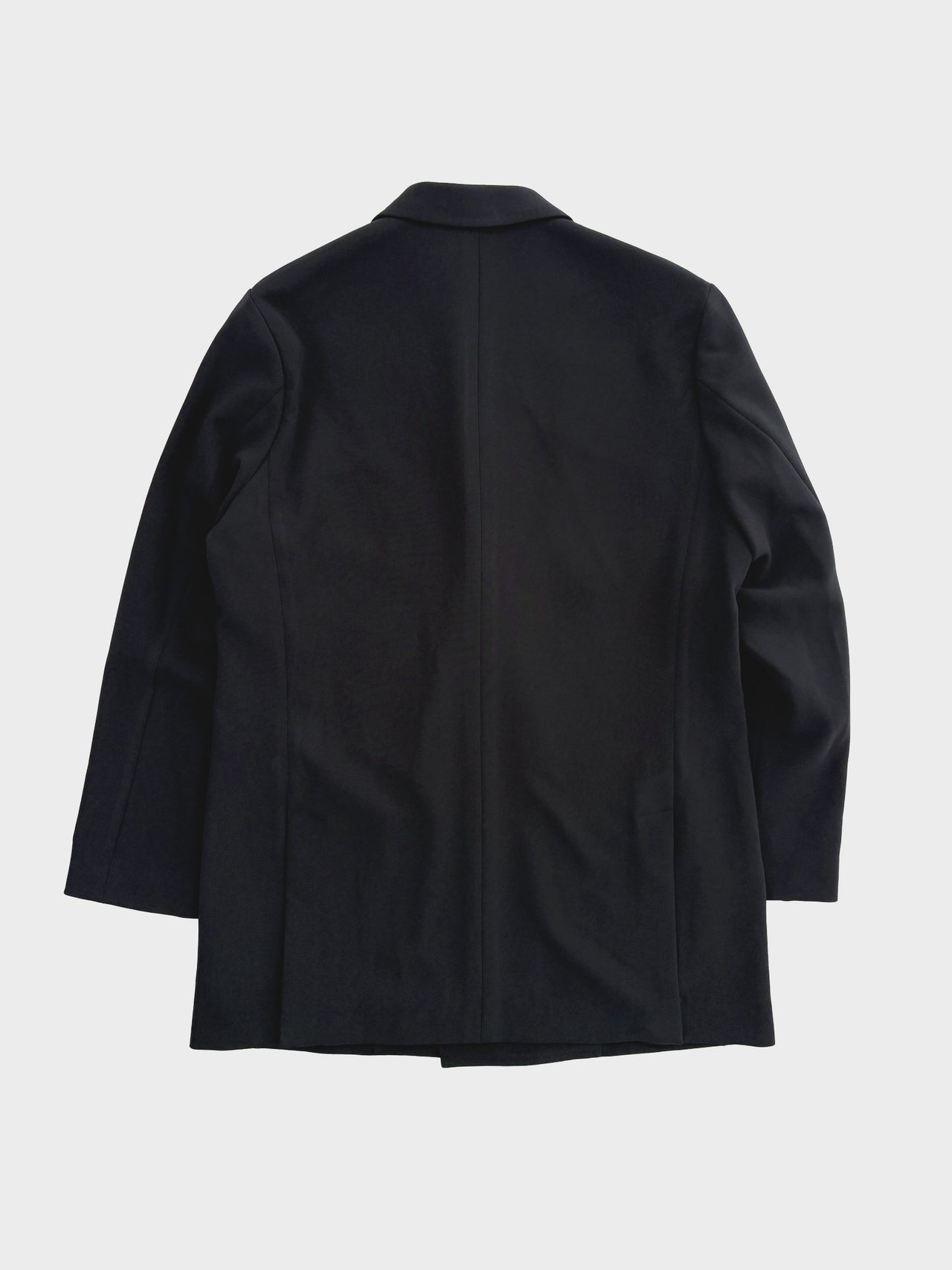 【8月22日(土)12:00発売】RAINMAKER / DOUBLE BREASTED LONG JACKET (BLACK)