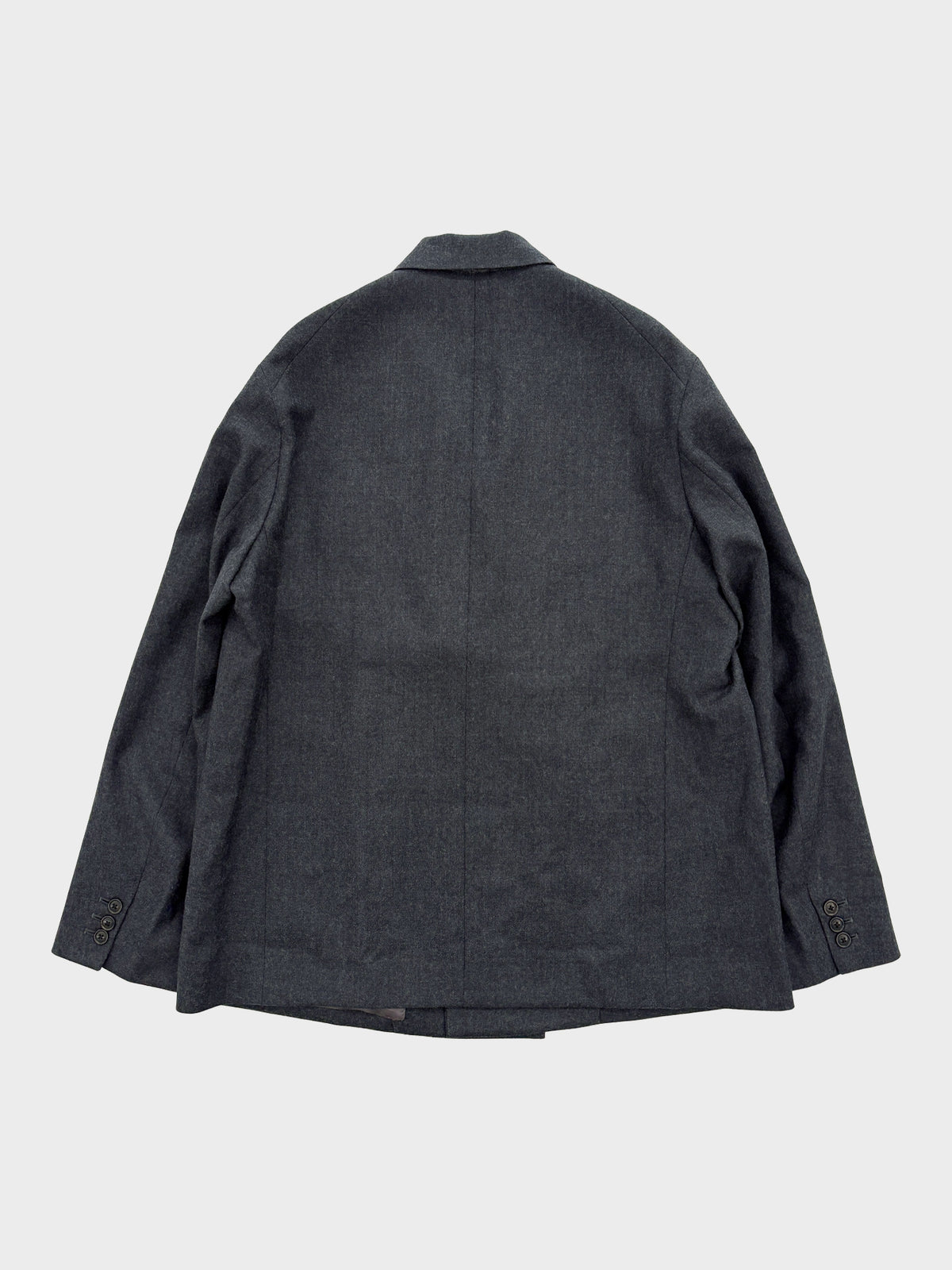 URU / DOUBLE BREASTED JACKET (CHARCOAL)