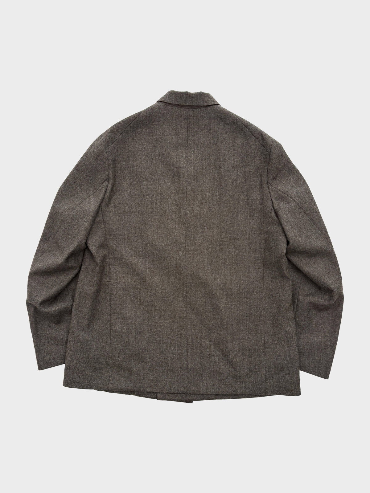 URU / DOUBLE BREASTED JACKET (L.BROWN)
