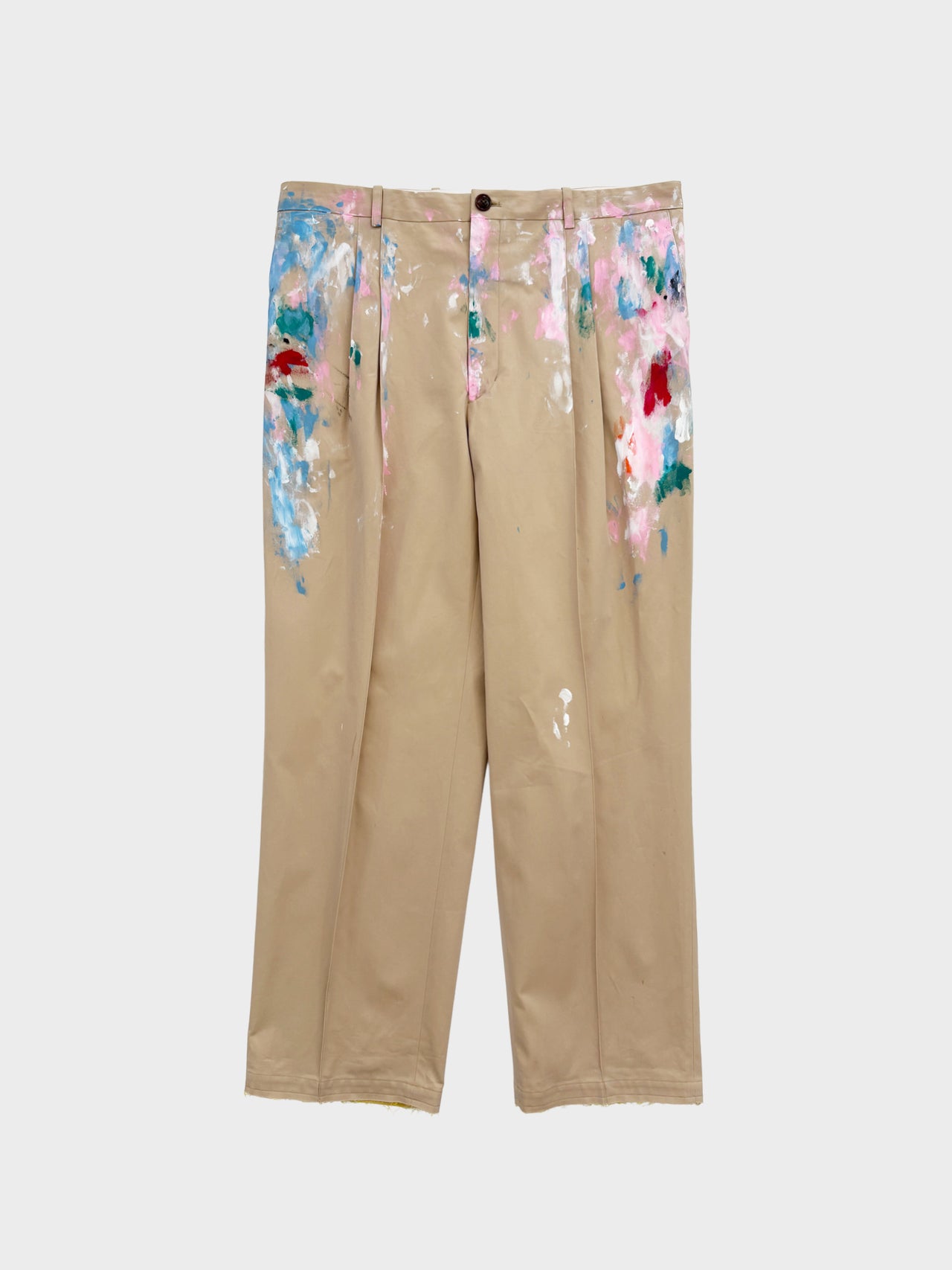 【5月30日(土)12:00販売開始】HOMMENA / DRAPE WIDE PANTS (PAINTED)