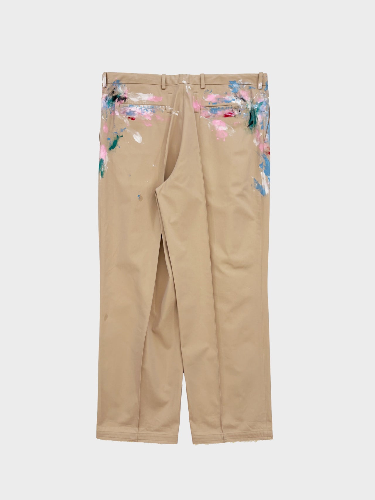 【5月30日(土)12:00販売開始】HOMMENA / DRAPE WIDE PANTS (PAINTED)