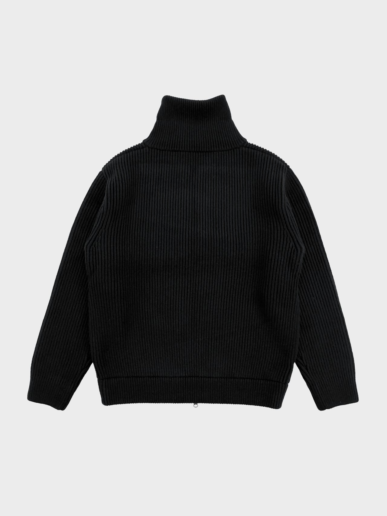 WEWILL / DRIVERS KNIT JACKET (BLACK)