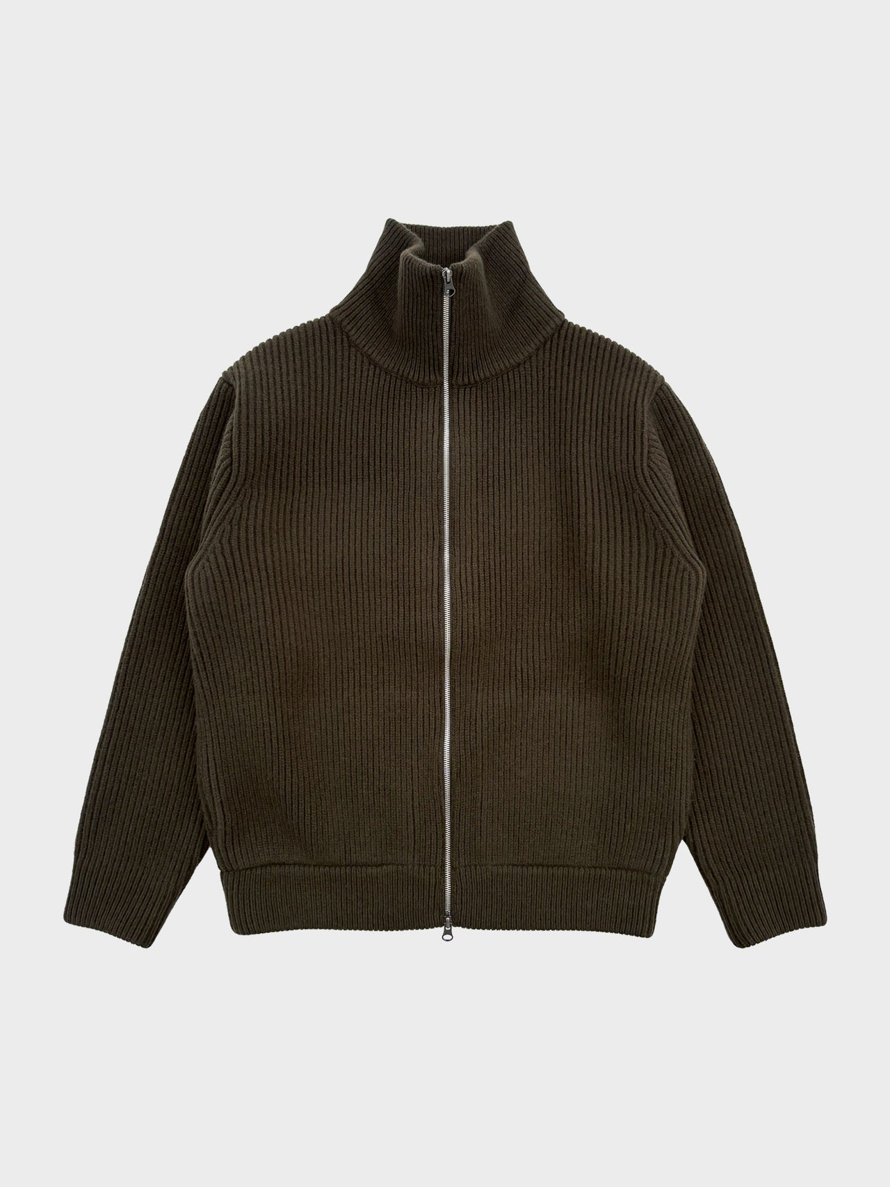 WEWILL / DRIVERS KNIT JACKET (KHAKI)