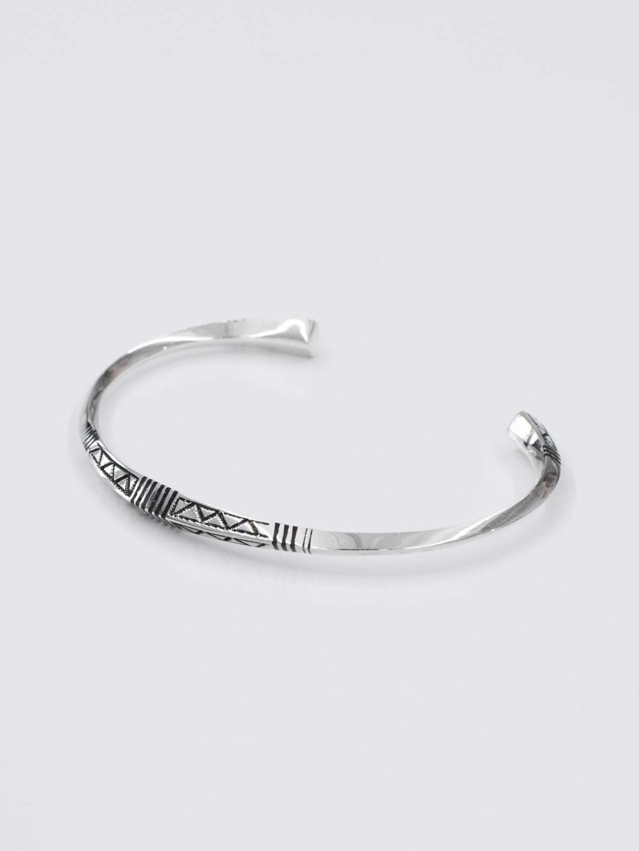 Touareg Silver / NARROW BANGLE