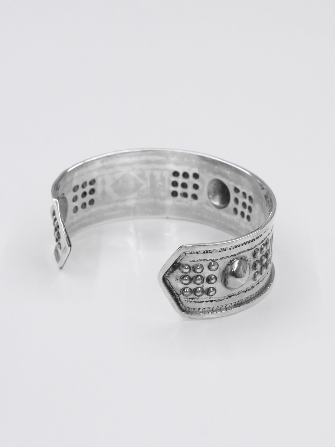 Touareg Silver / FLAT BANGLE