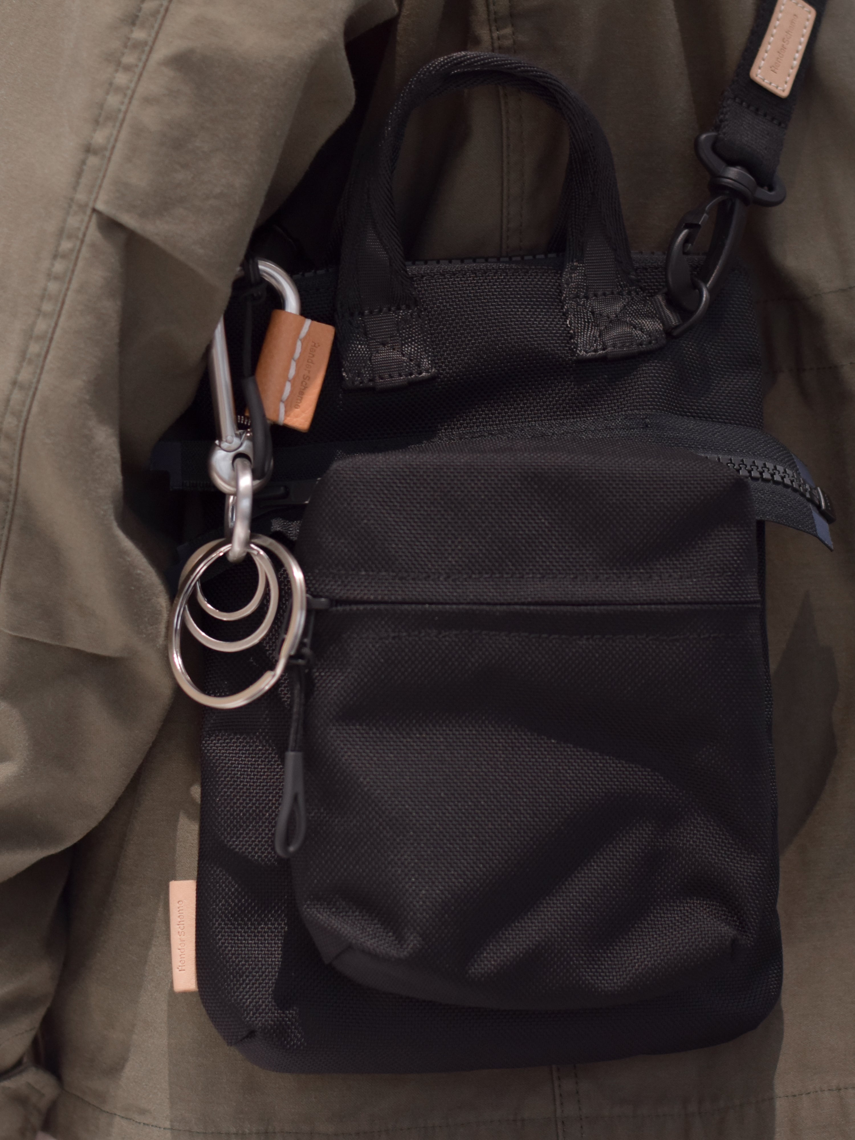 Hender Scheme / module shoulder mini (BLACK)