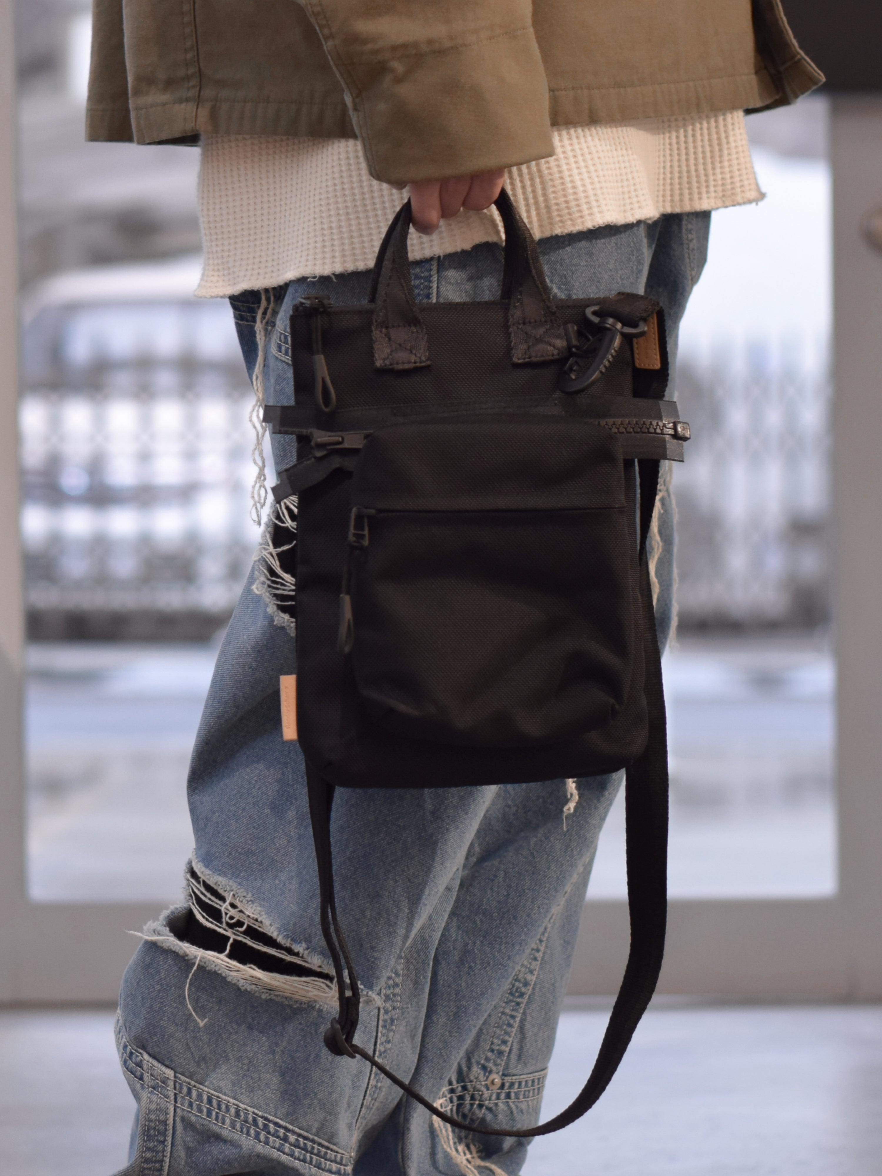 Hender Scheme / module shoulder mini (BLACK)