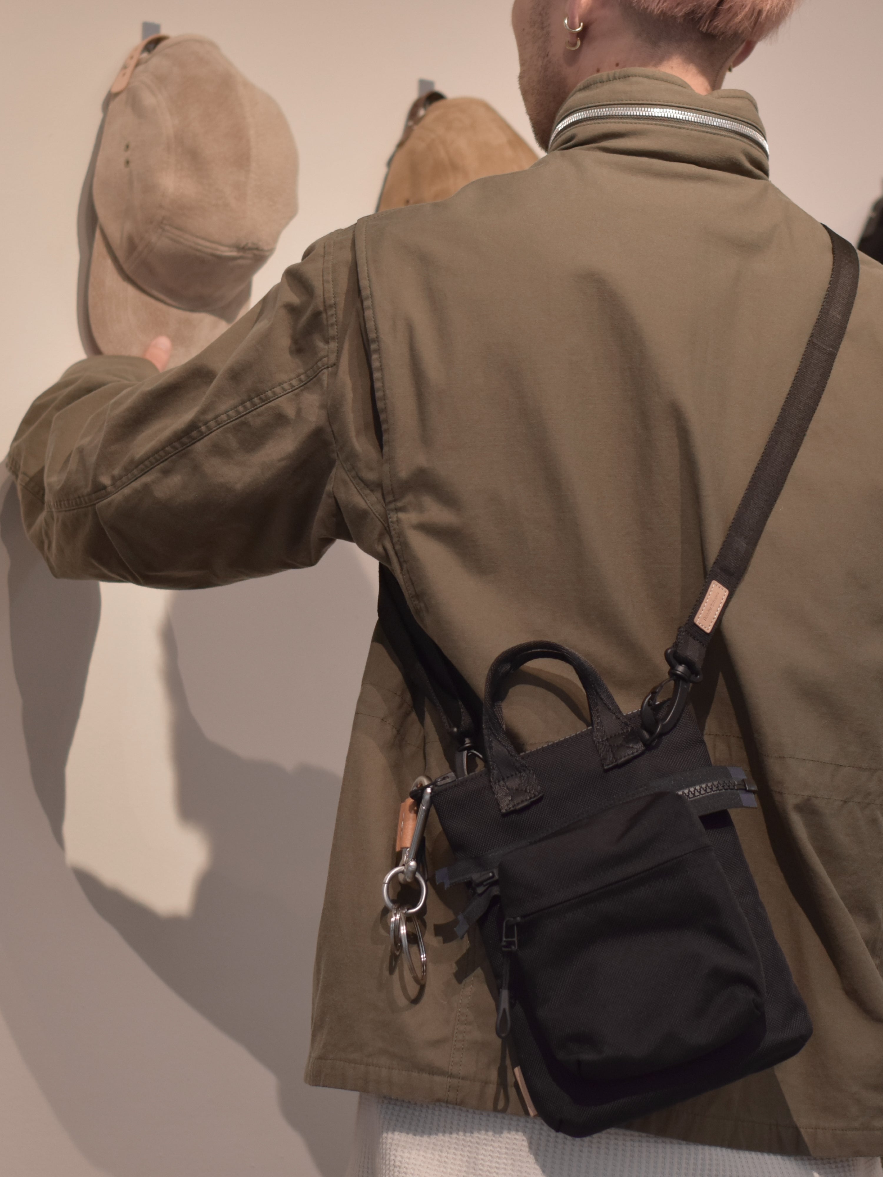 Hender Scheme / module shoulder mini (BLACK)