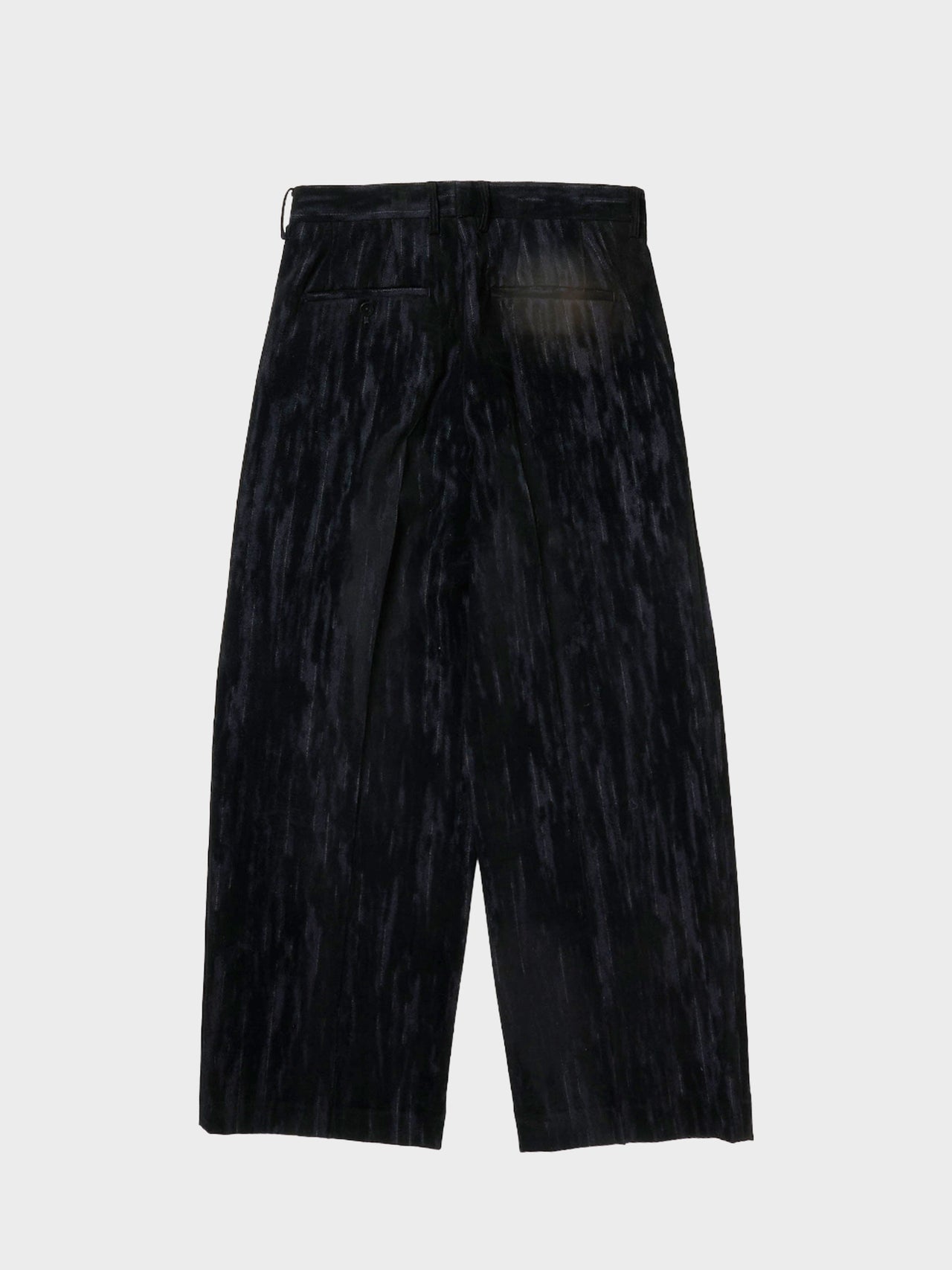 【8月15日(土)12:00発売】doublet / DUST FLOCKY TROUSERS (BLACK)