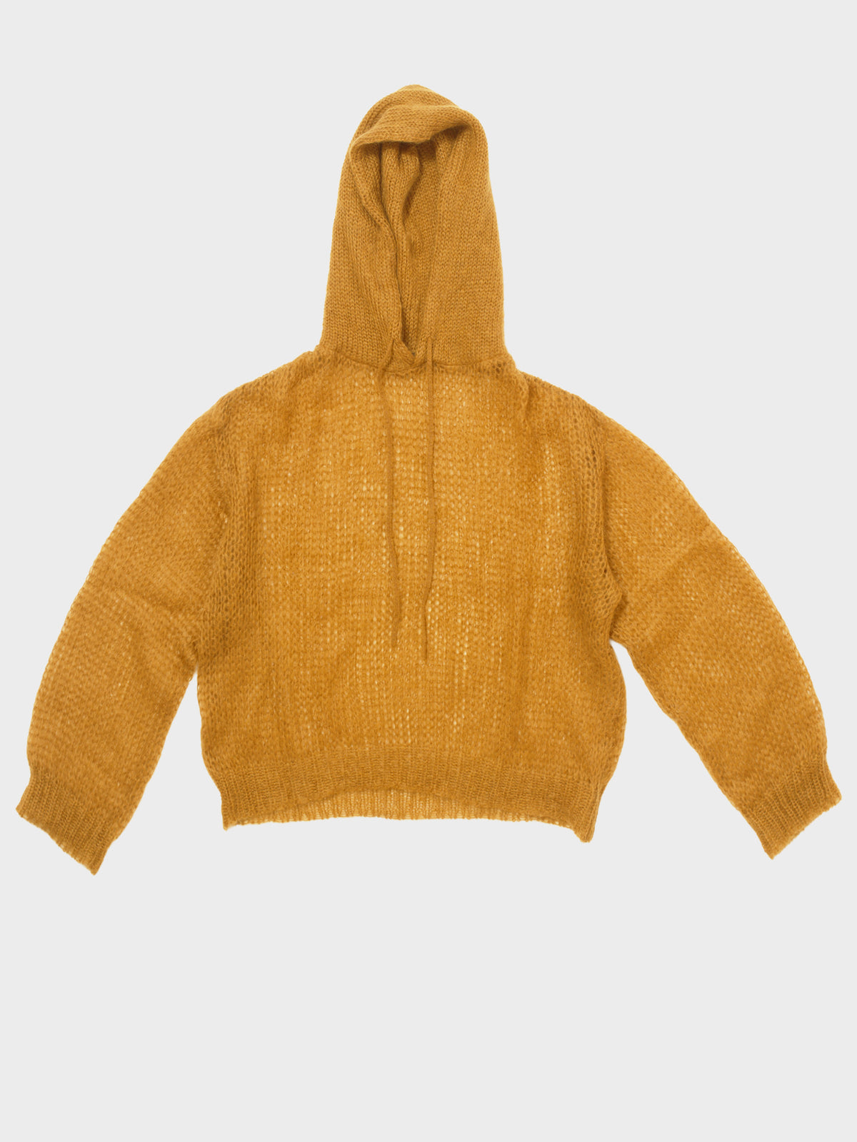 【9月12日(土)12:00発売】COGNOMEN / EARTH KNIT HOODIE (YELLOW)