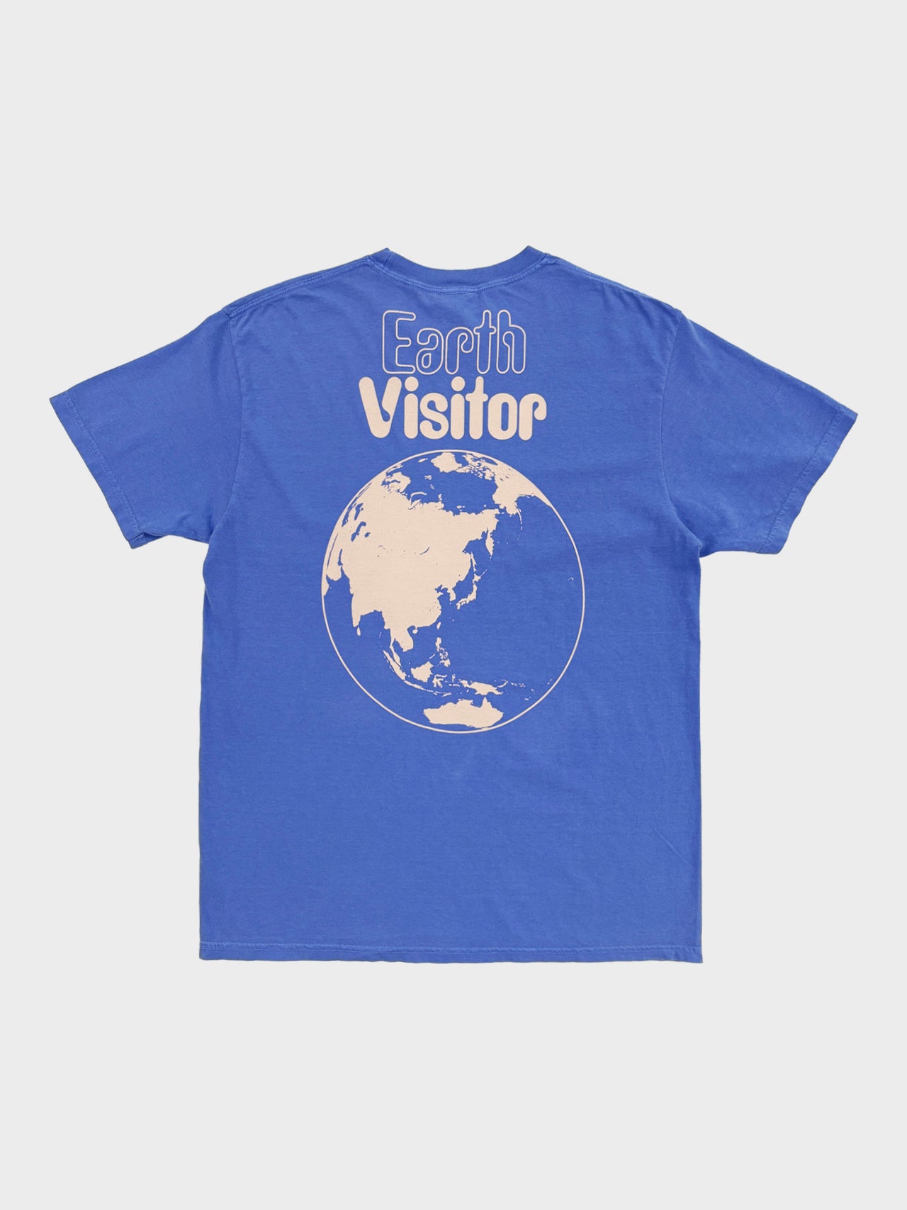 HELS / EARTH VISITOR T-SHIRT(BLUE)
