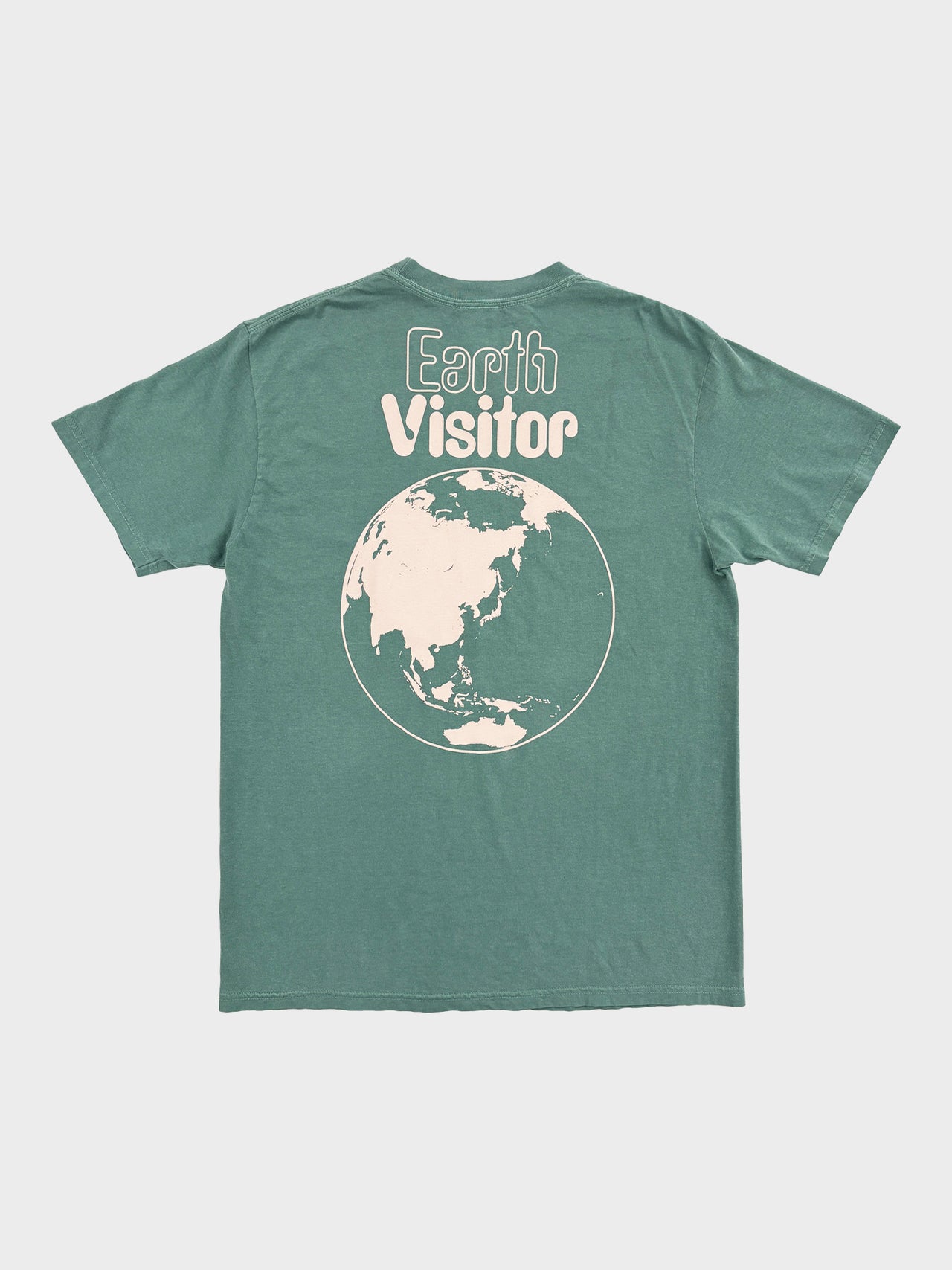 HELS / EARTH VISITOR T-SHIRT(GREEN)