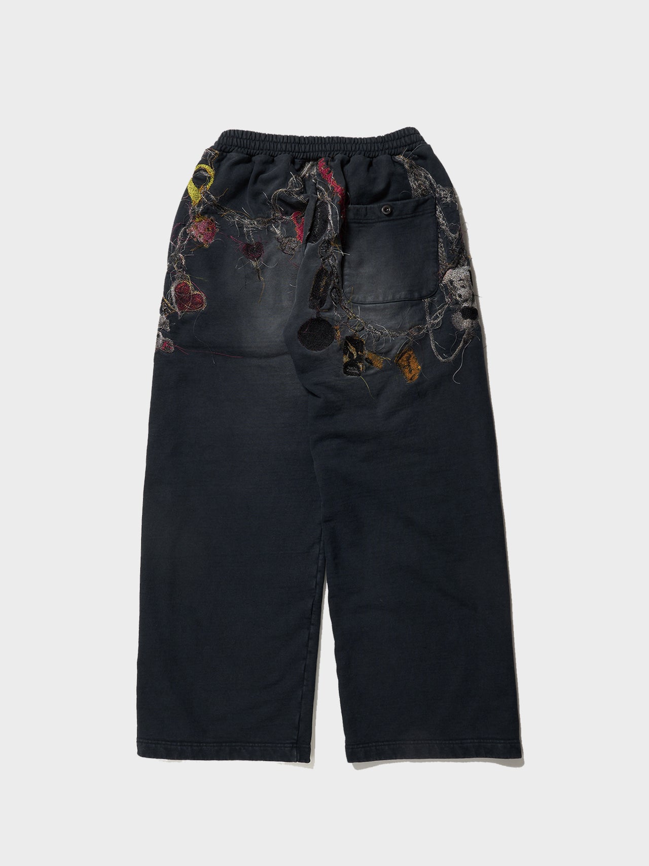 doublet / EMBROIDERD CHAIN SWEAT PANTS (GRAY)