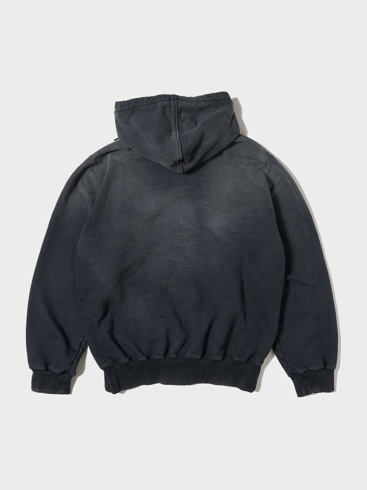 doublet / EMBROIDERED CHIAN ZIP HOODIE (GRAY)