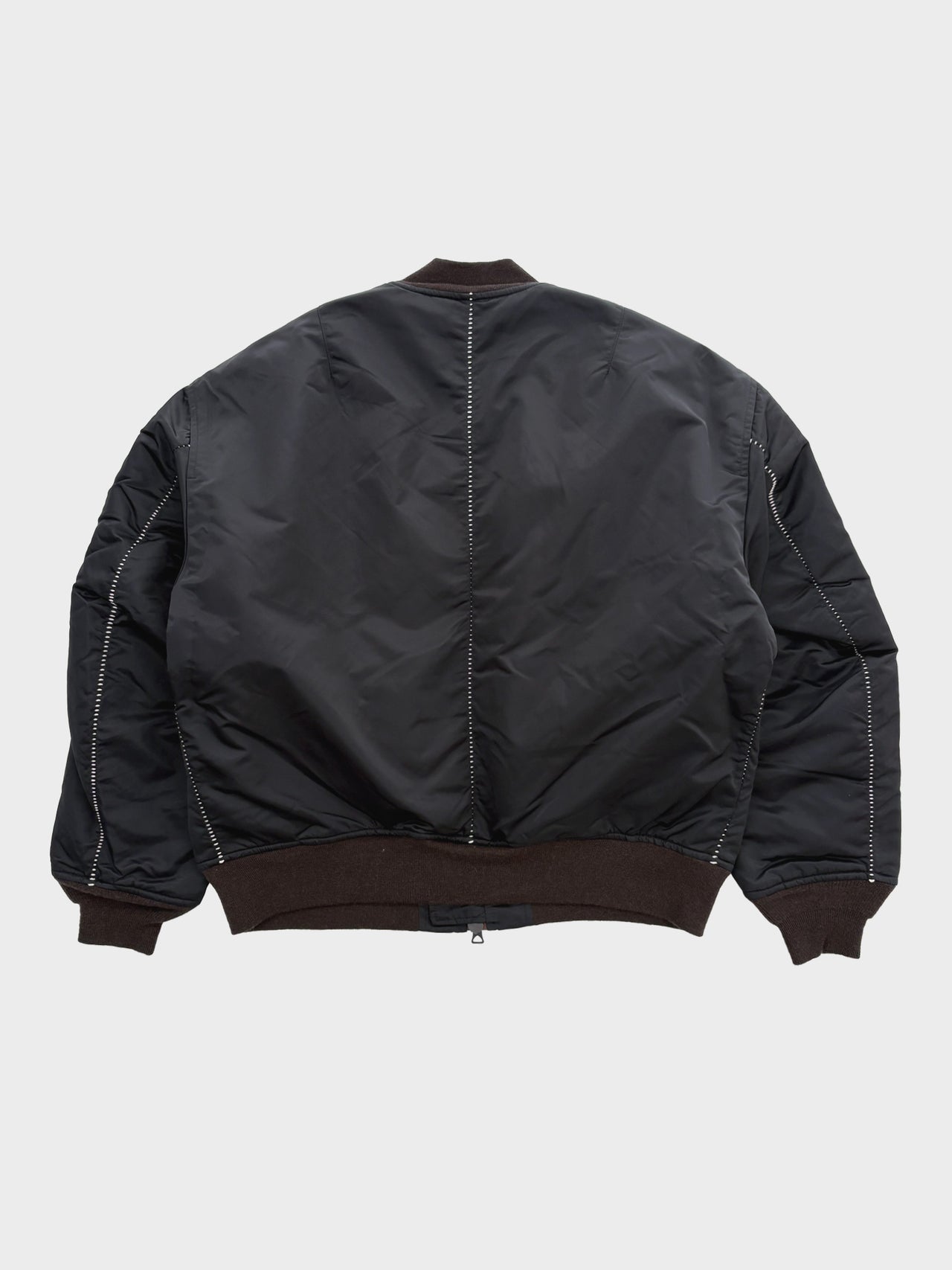 【近日発売予定】my beautiful landlet / EMBROIDERY MA-1 (BLACK)