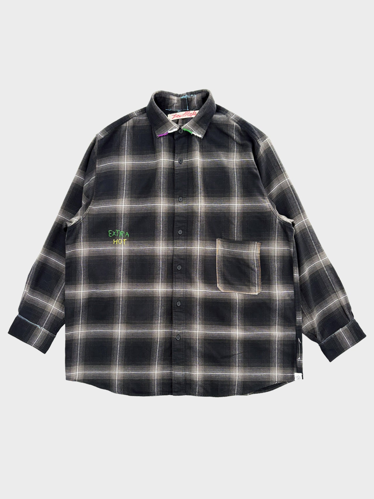 AlexanderLeeChang(LeeMake) / iii3別注 EXTRA HOT SHIRT (BLACK CHECK)
