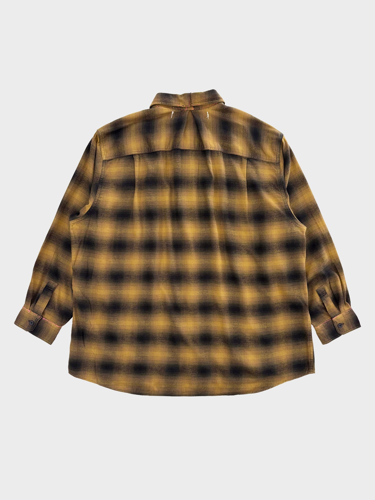 AlexanderLeeChang(LeeMake) / iii3別注 EXTRA HOT SHIRT (ORANGE CHECK)