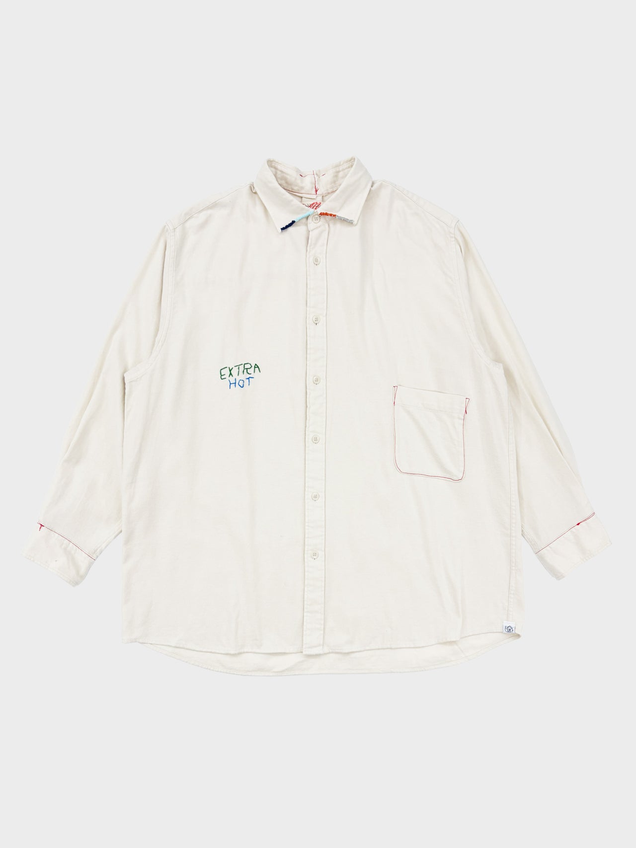 AlexanderLeeChang(LeeMake) / iii3別注 EXTRA HOT SHIRT (OFF WHITE)