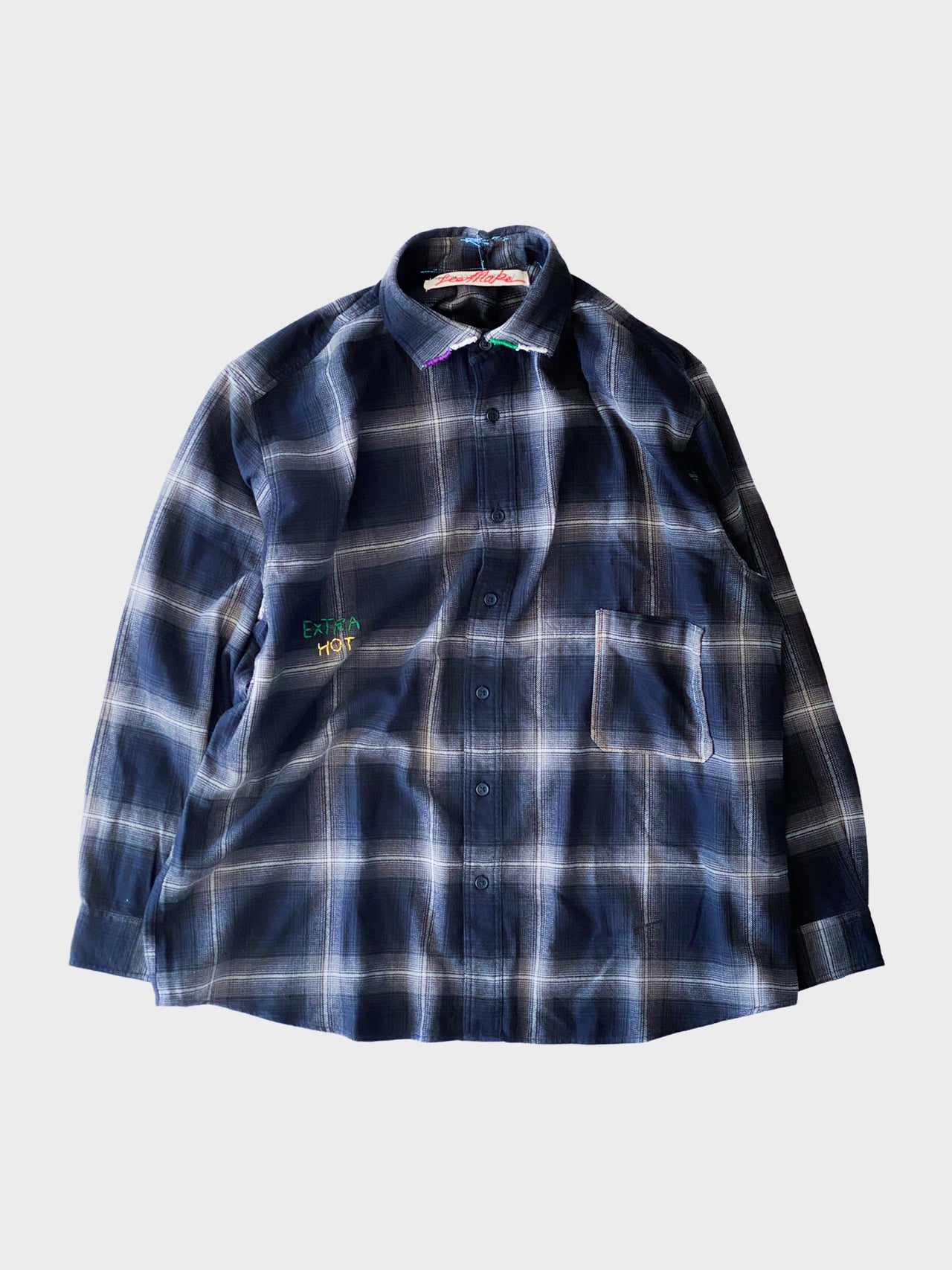 【12月中旬販売開始】AlexanderLeeChang / EXTRA HOT SHIRT (BLACK CHECK)