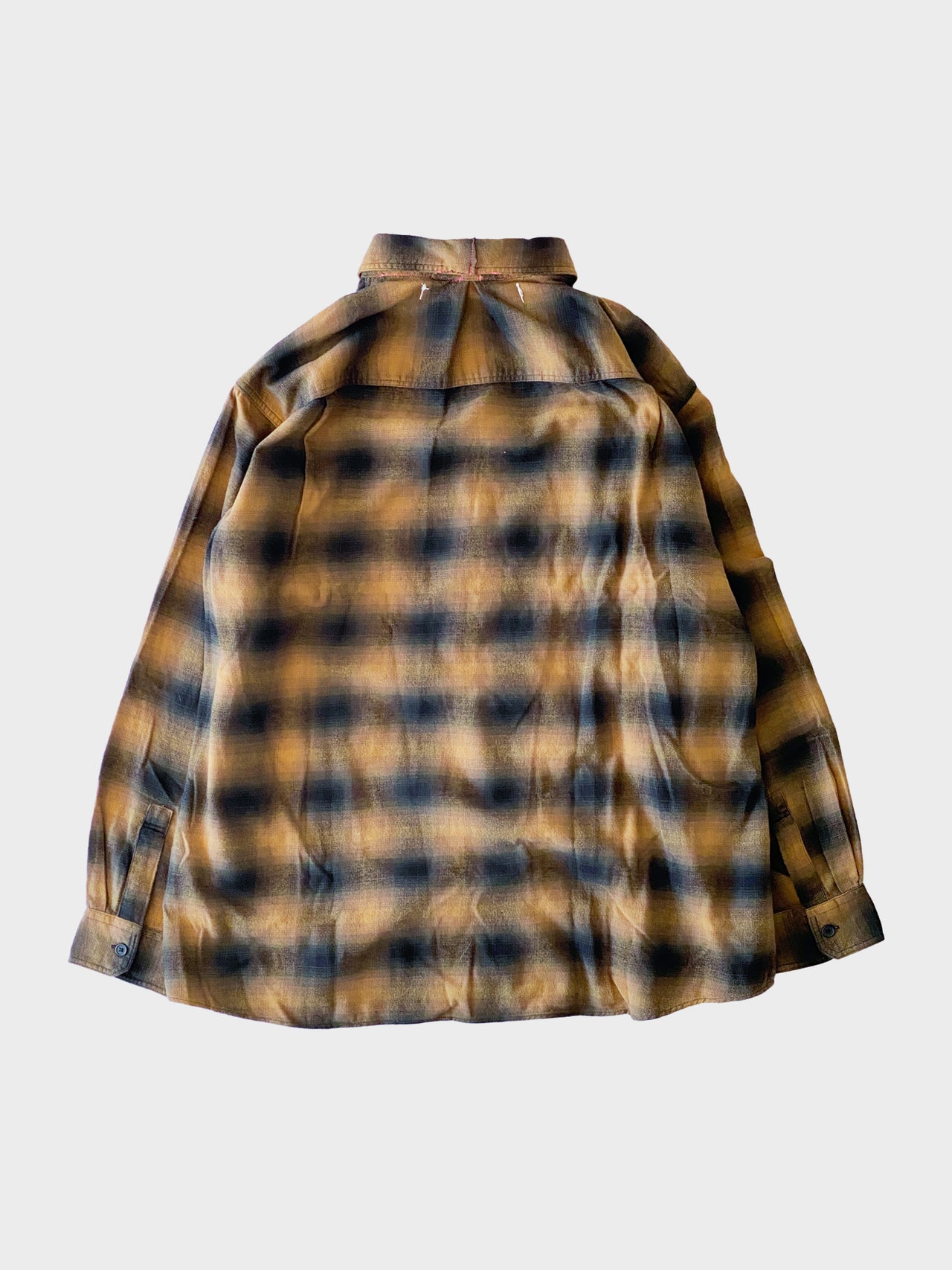 【12月中旬販売開始】AlexanderLeeChang / EXTRA HOT SHIRT (ORANGE CHECK)