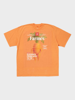 doublet / FARMS MAGAZINE COVER T-SHIRT (ORANGE)