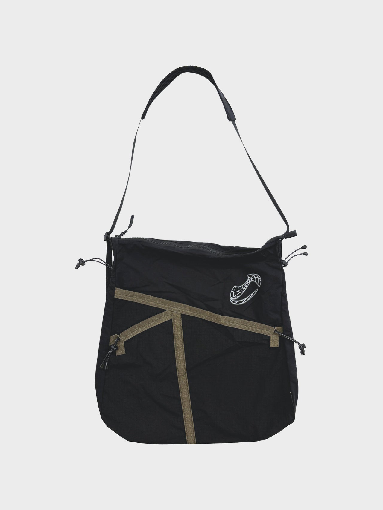 SOMEWHERE OUTSIDE HIKING COMPANY / FASTENING SYSTEM CROSSBODDY BAG (KHAKI)