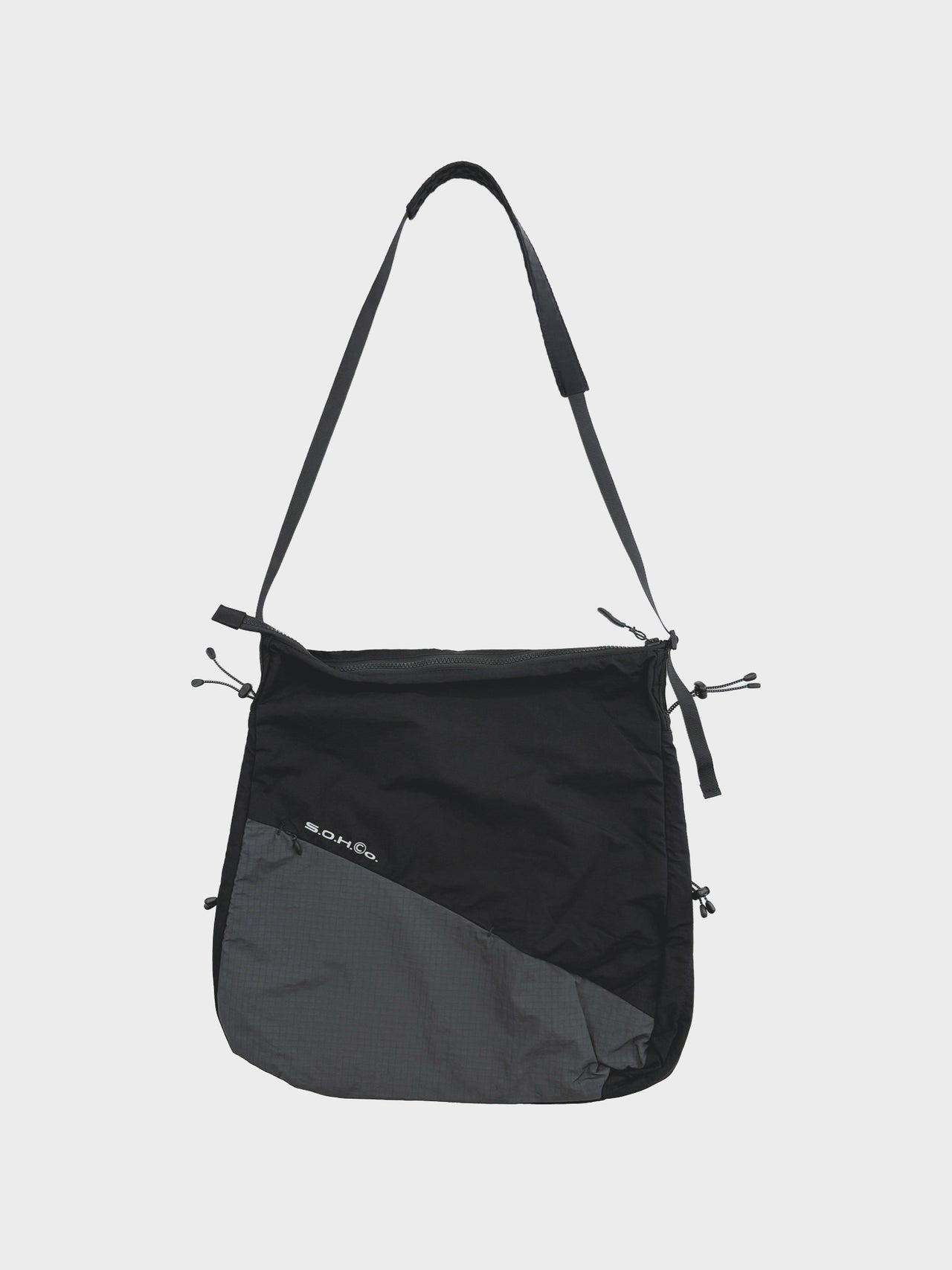 SOMEWHERE OUTSIDE HIKING COMPANY / FASTENING SYSTEM CROSSBODDY BAG (PURPLE)