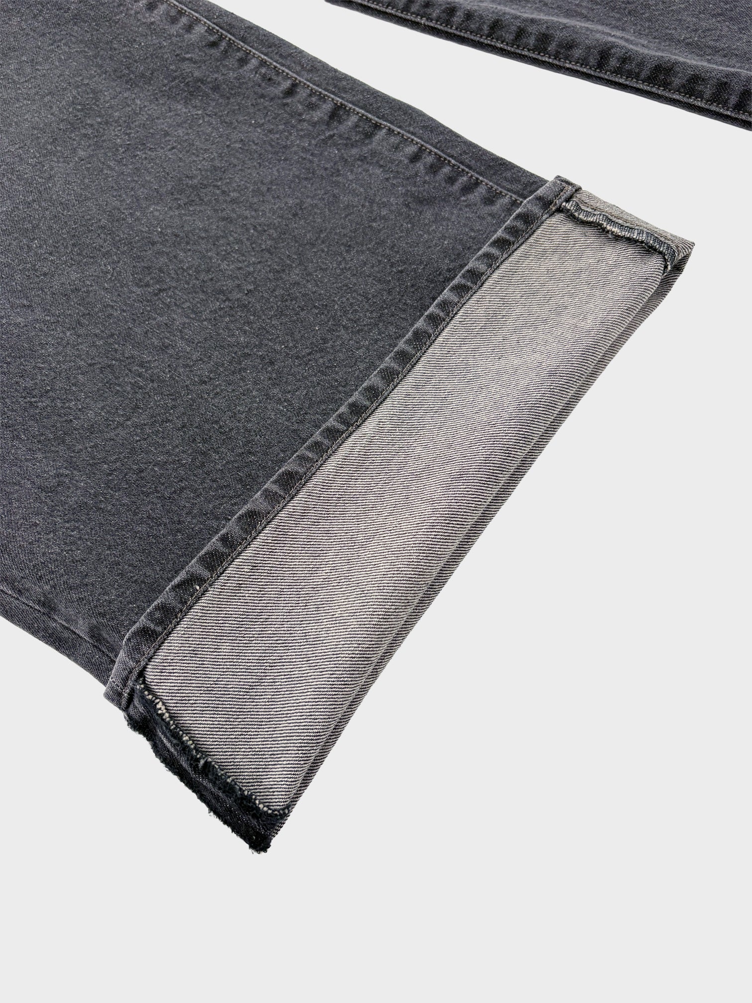 doublet / FLOATING WAIST DENIM PANTS (BLACK)
