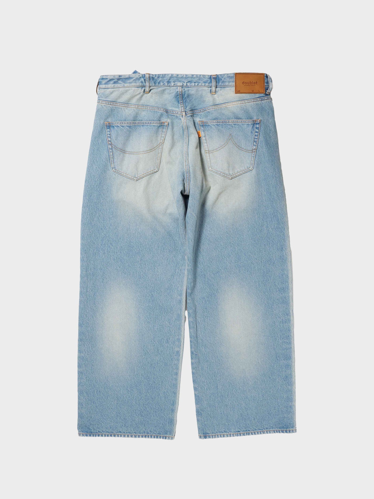 【1月17日(土)12:00販売開始】doublet / FLOATING WAIST DENIM PANTS (INDIGO)