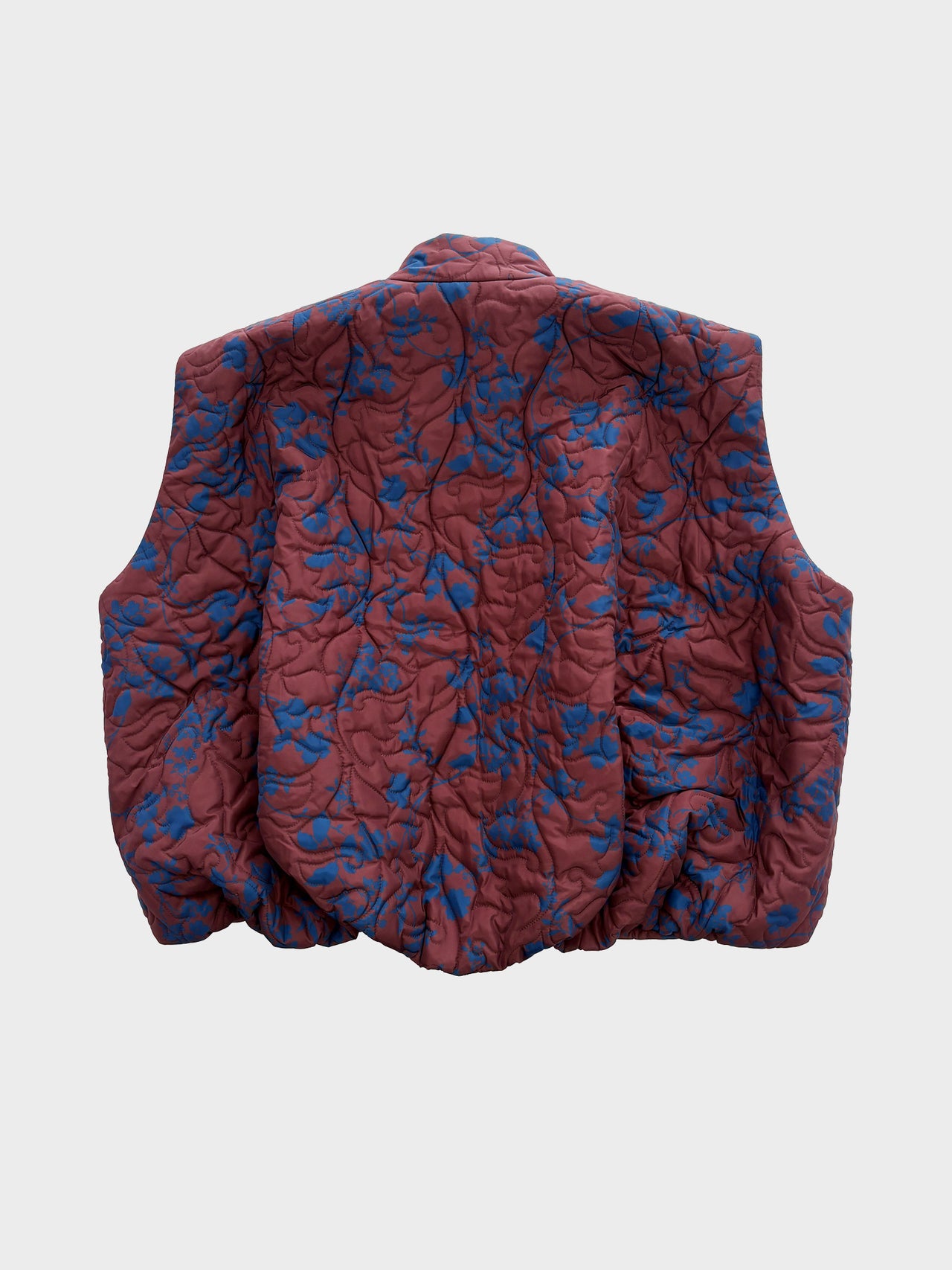 【7月上旬入荷予定】VIVIANO / FLOWER PATTERN OUILTING GILET (FLOWER)