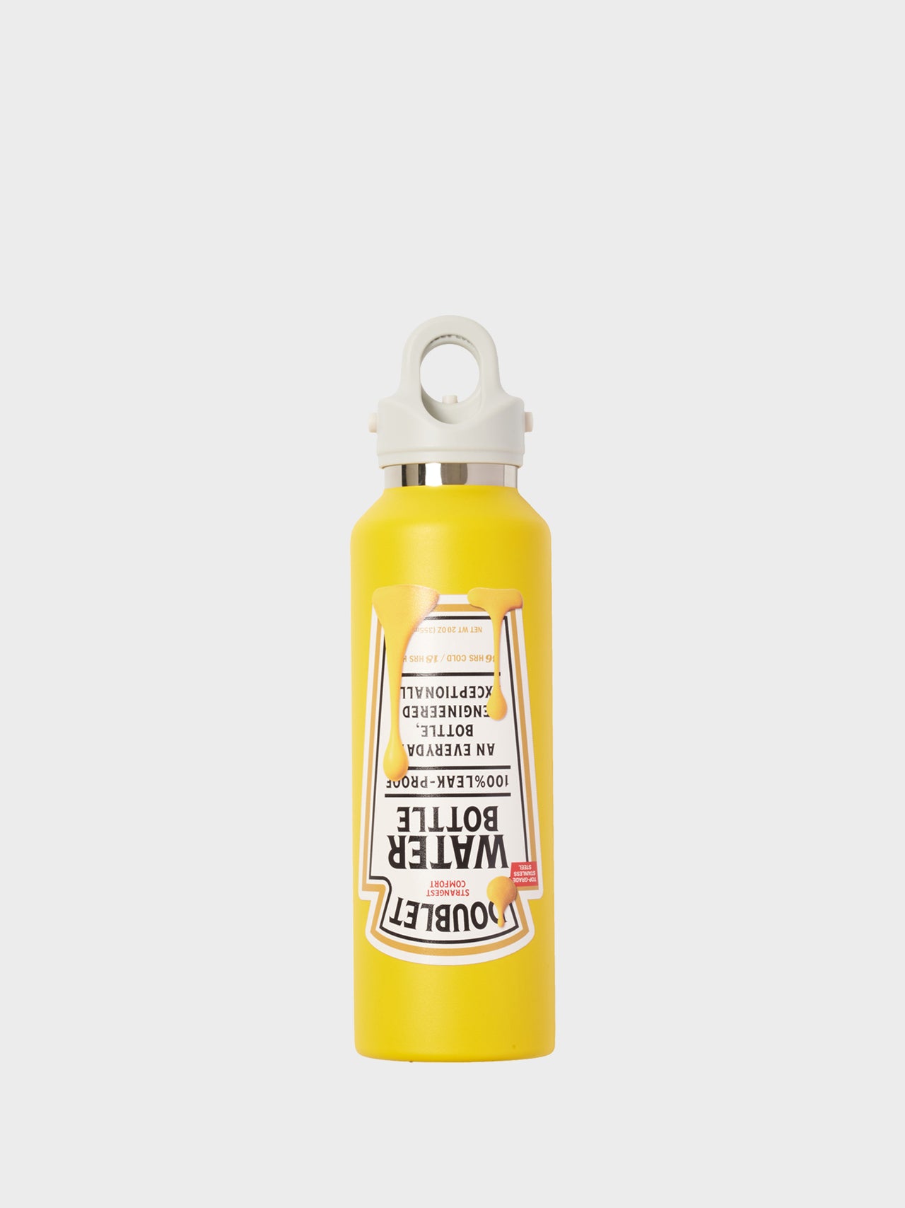doublet / FRIDGE STYLE WATER BOTTLE MEDIUM (MUSTARD)