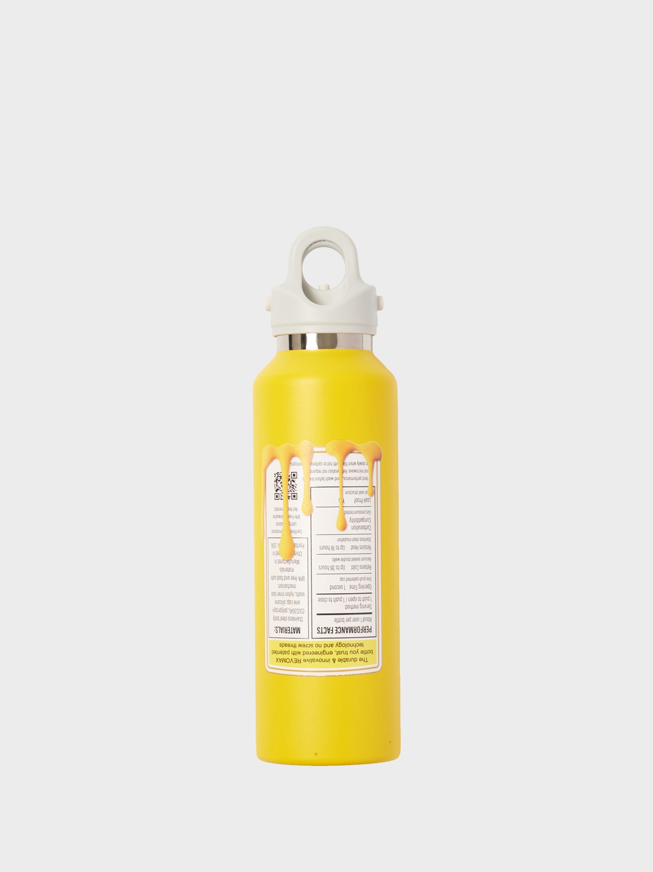 doublet / FRIDGE STYLE WATER BOTTLE MEDIUM (MUSTARD)