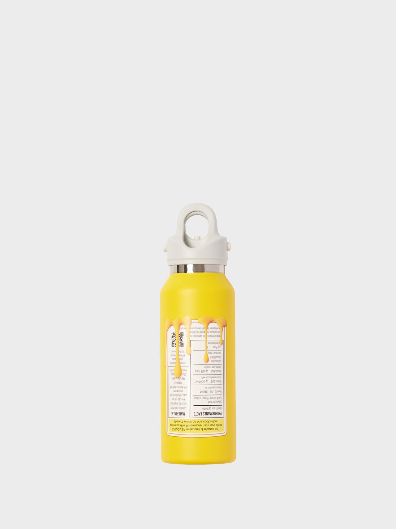 doublet / FRIDGE STYLE WATER BOTTLE SMALL (MUSTARD)
