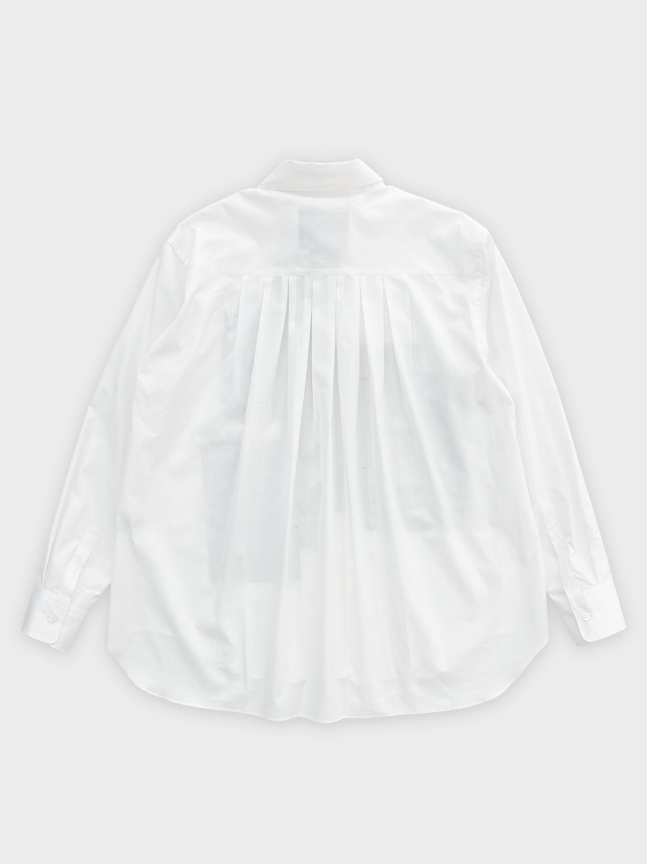 【近日発売予定】FUMITO GANRYU / FUNCTIONAL PATCHWORK SHIRT (WHITE×BLACK)