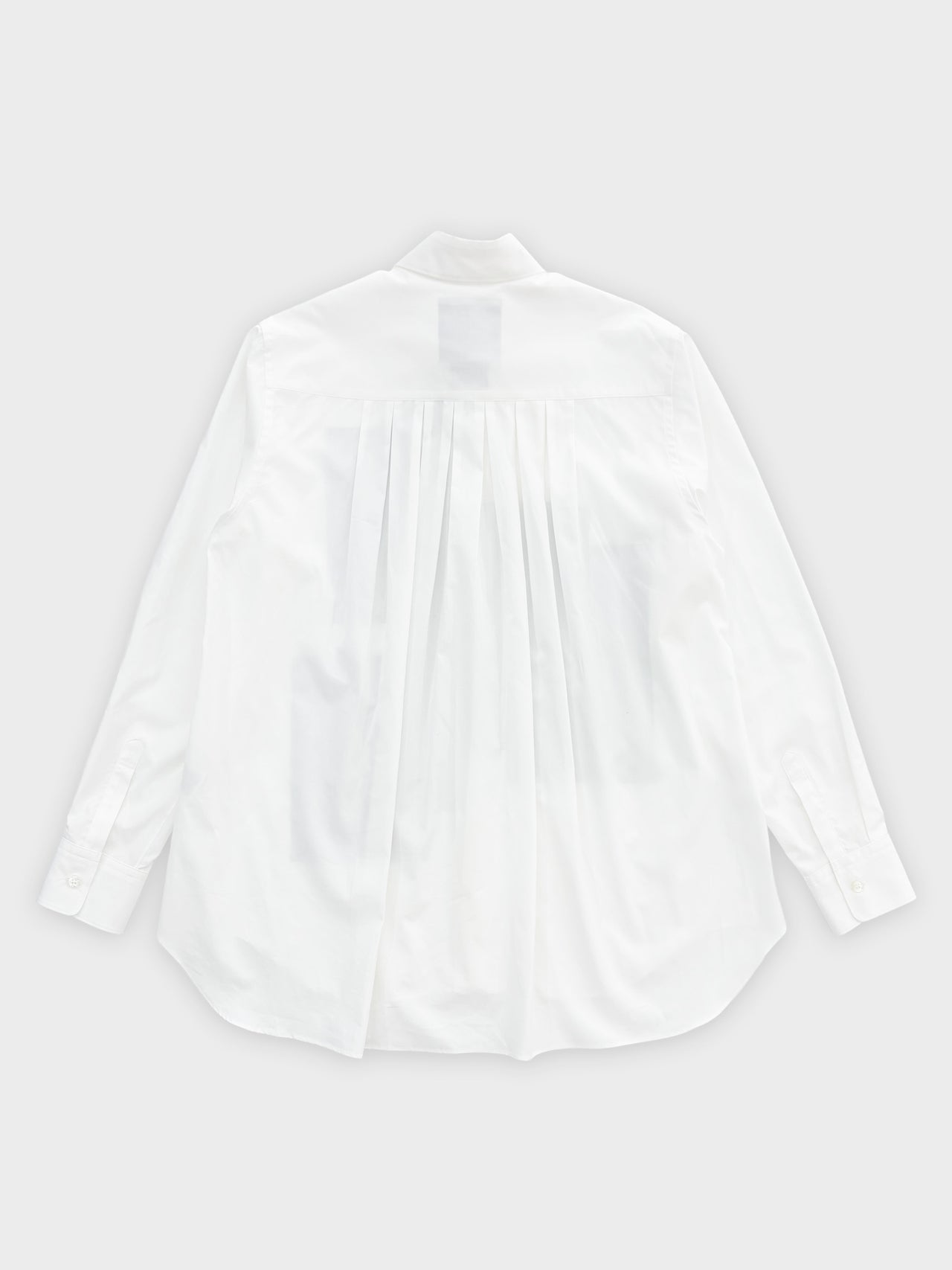 【近日発売予定】FUMITO GANRYU / FUNCTIONAL PATCHWORK SHIRT (WHITE×GRAY)