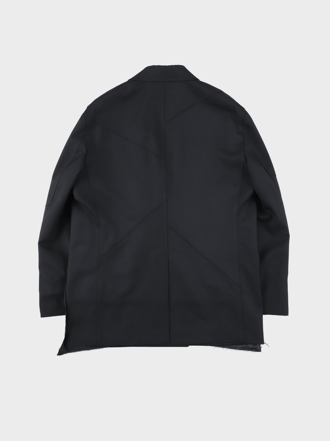 【7月18日(土)12:00販売開始】Sulvam / GABARDINE SWITCHING JKT (BLACK)