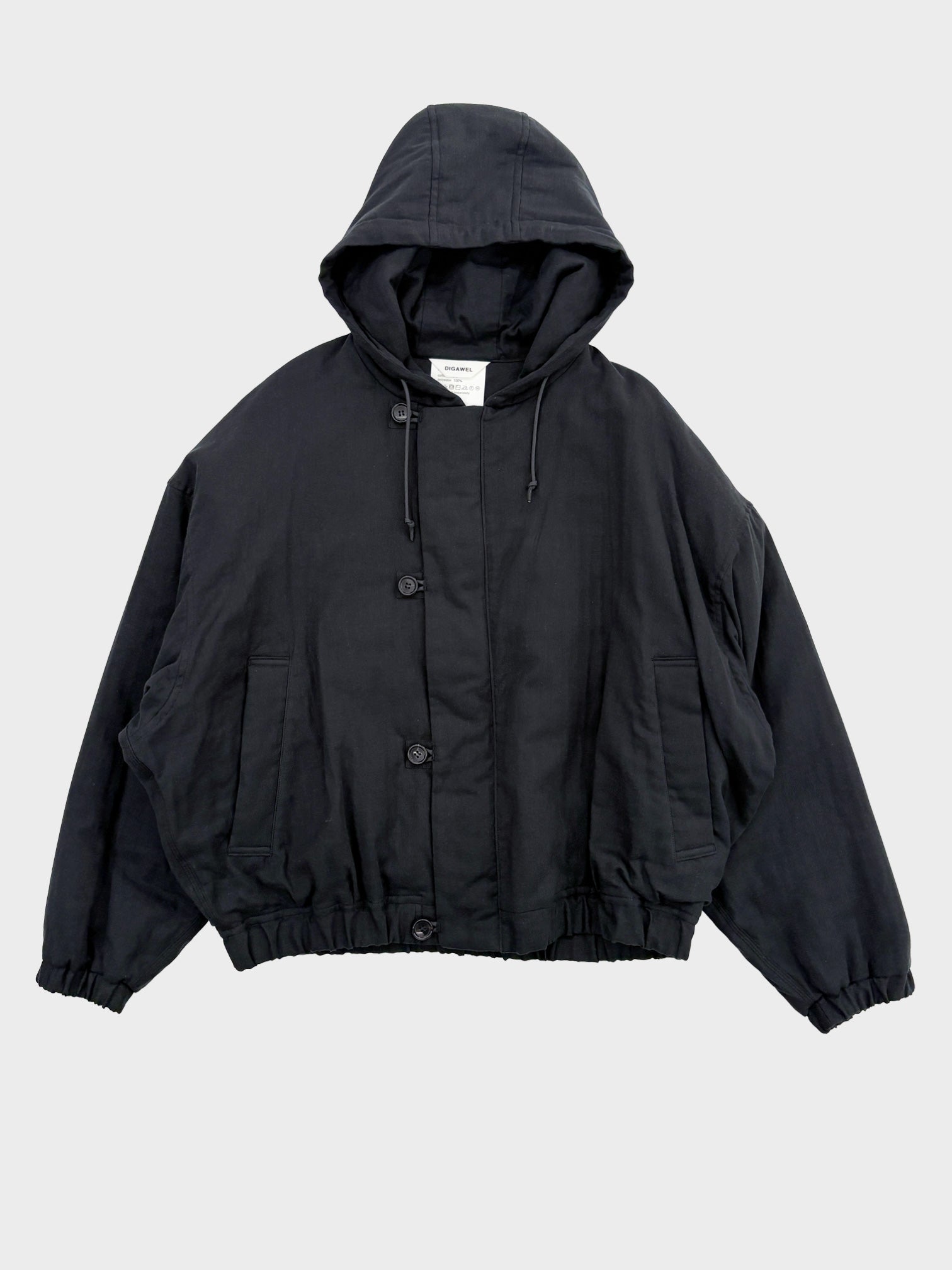 DIGAWEL / GAUZE BLOUSON (BLACK) DIGAWEL / GAUZE BLOUSON (BLACK)