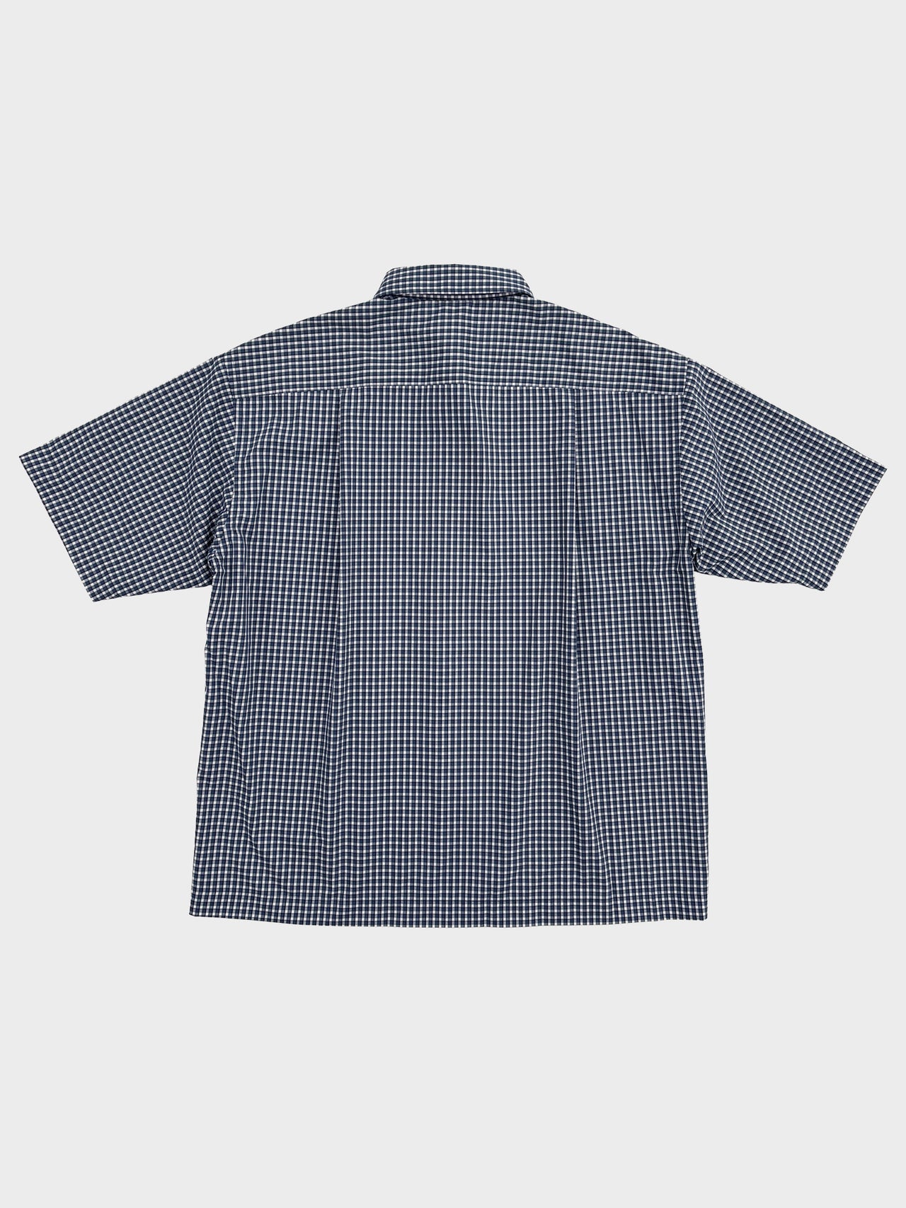 HELS / HELS S/S LOGO SHIRT (BLUE CHECK)