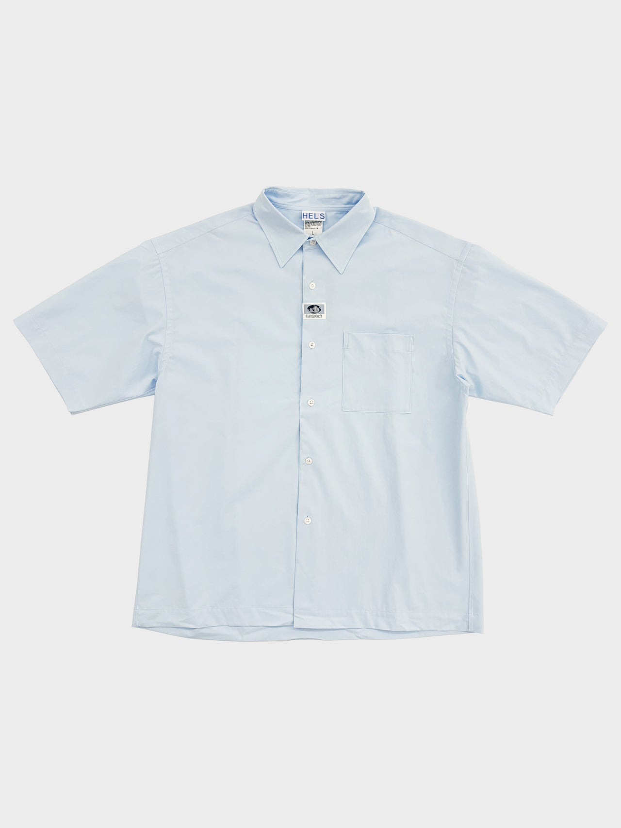 HELS / HELS S/S  SHIRT (SAXE BLUE)