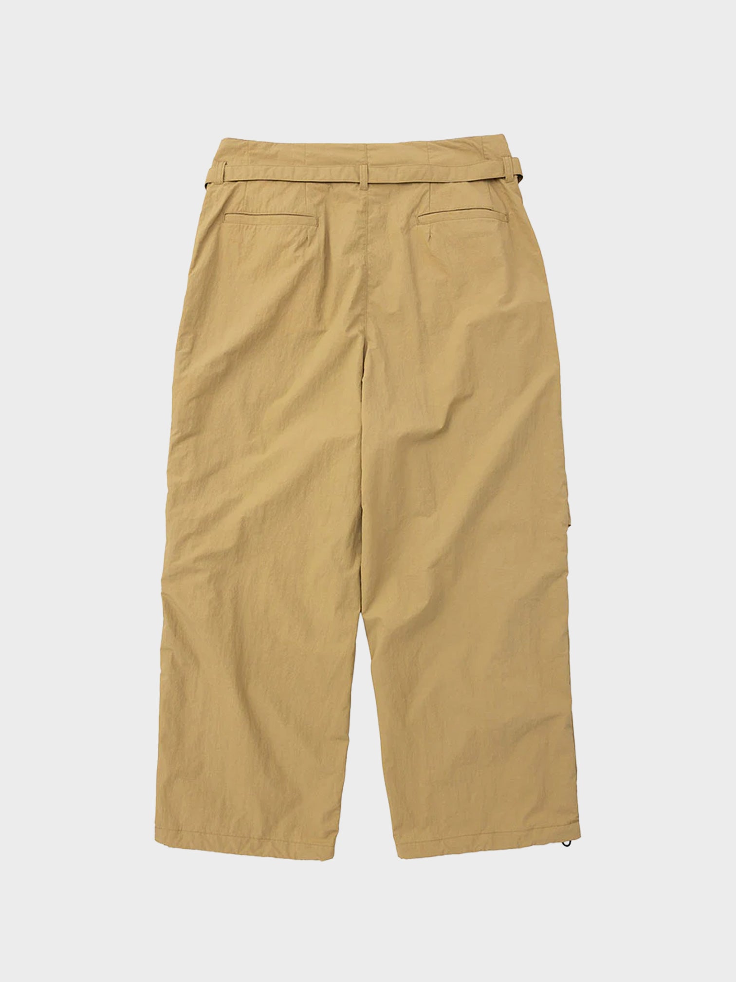 パンツ digne high-waist pants 02 DIGAWEL / HIGH-WAISTED PANTS (BEIGE)
