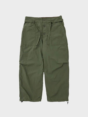 DIGAWEL / HIGH-WAISTED PANTS (OLIVE)